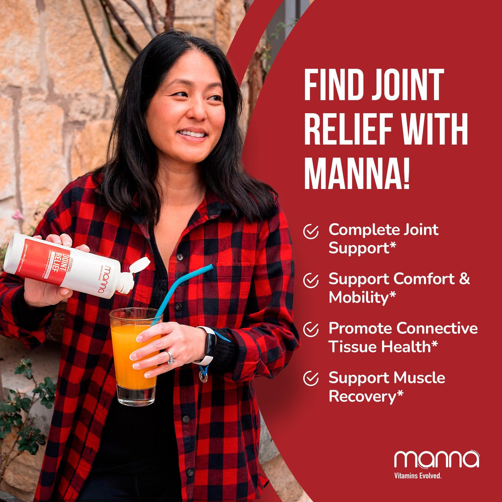 Manna Vitamins Evolved Liposomal Joint Relief Supplement for Women, Men Includes Curcumin, Glucosamine, Chondroitin, Quercetin for Joint Health, Swelling, Aches, Increase Range of Motion, Mobility Manna Vitamins Evolved Au supplements