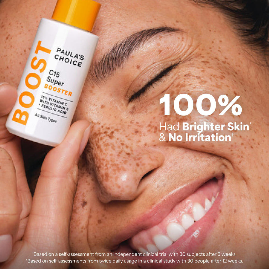 Paula's Choice BOOST C15 Super Booster, 15% Vitamin C Serum for Face, Face Serum with Vitamin E & Ferulic Acid