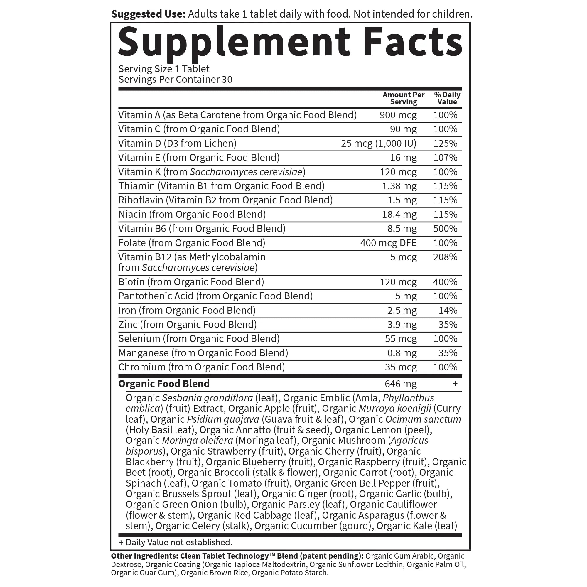 Garden of Life Organics Multivitamin for Women - Women's Once Daily Multi - Whole Food Multi with Iron, Biotin, Vegan Organic Womens Multivitamin for Health Garden of Life Au supplements