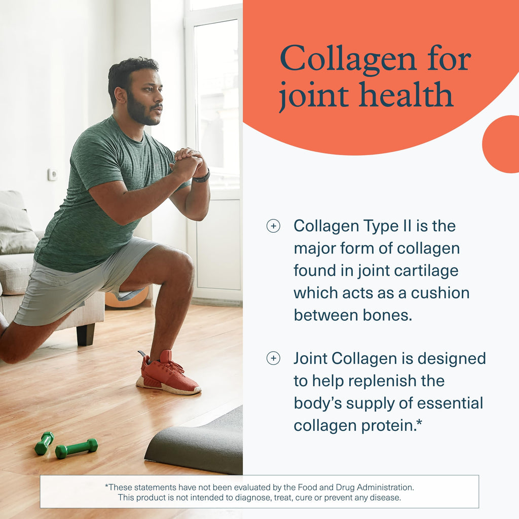 Youtheory Joint Collagen Advanced - Contains Undenatured Type II Collagen & Herbal Ingredients - Contains Bovine Source - Shellfish Free - 120 Tablets (60-Day Supply) Youtheory Au supplements