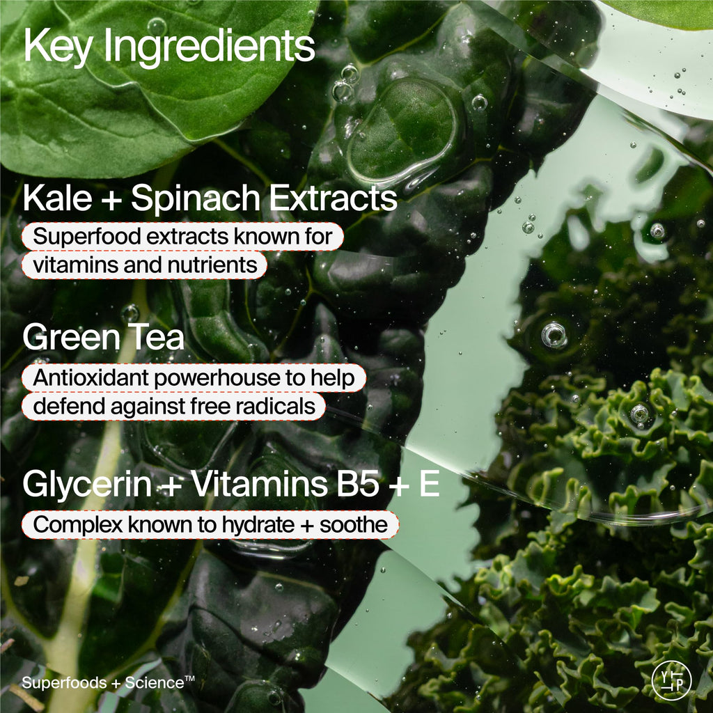 Youth To The People Superfood Facial Cleanser Full Size - Kale + Green Tea Daily Face Wash