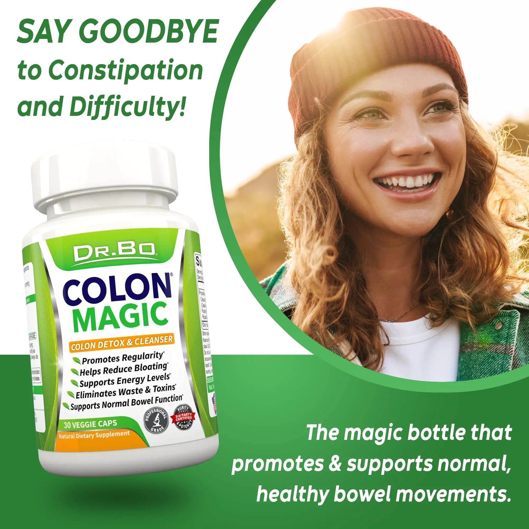 Colon Cleanse Detox Formula - Natural Bowel Cleanser Pills for Intestinal Bloating & Fast Digestive DR. BO Au supplements