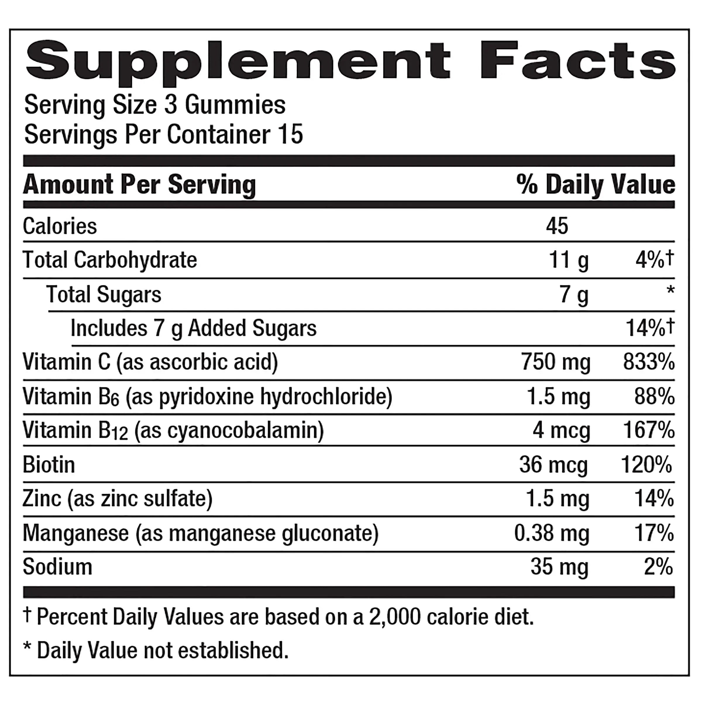 Emergen-C 750mg Vitamin C Gummies for Adults, Immunity Gummies with B Vitamins Emergen-C Au supplements