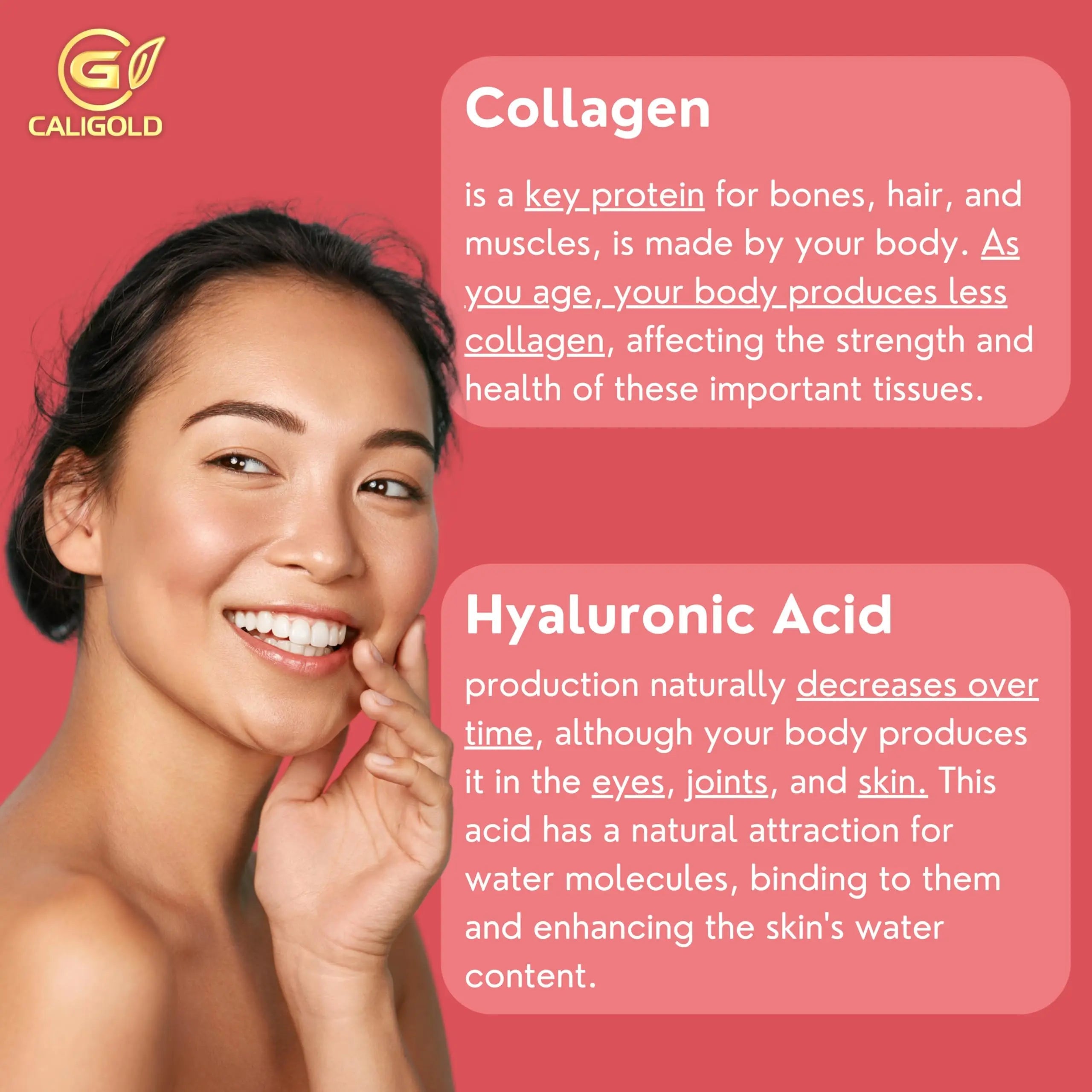 CALIGOLD Health Super Marine Collagen Liquid - Excellent for Hair, Skin, Nails and Joints CALIGOLD Au supplements