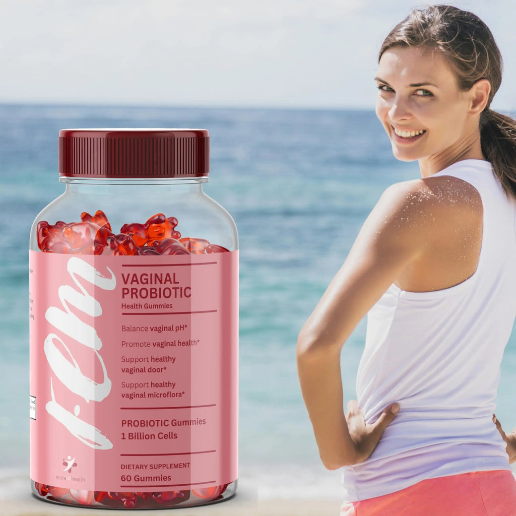 FEM Vaginal Probiotic Gummies for Women - Promotes pH Balance, Healthy Vaginal Odor & Urinary nutra4health Au supplements