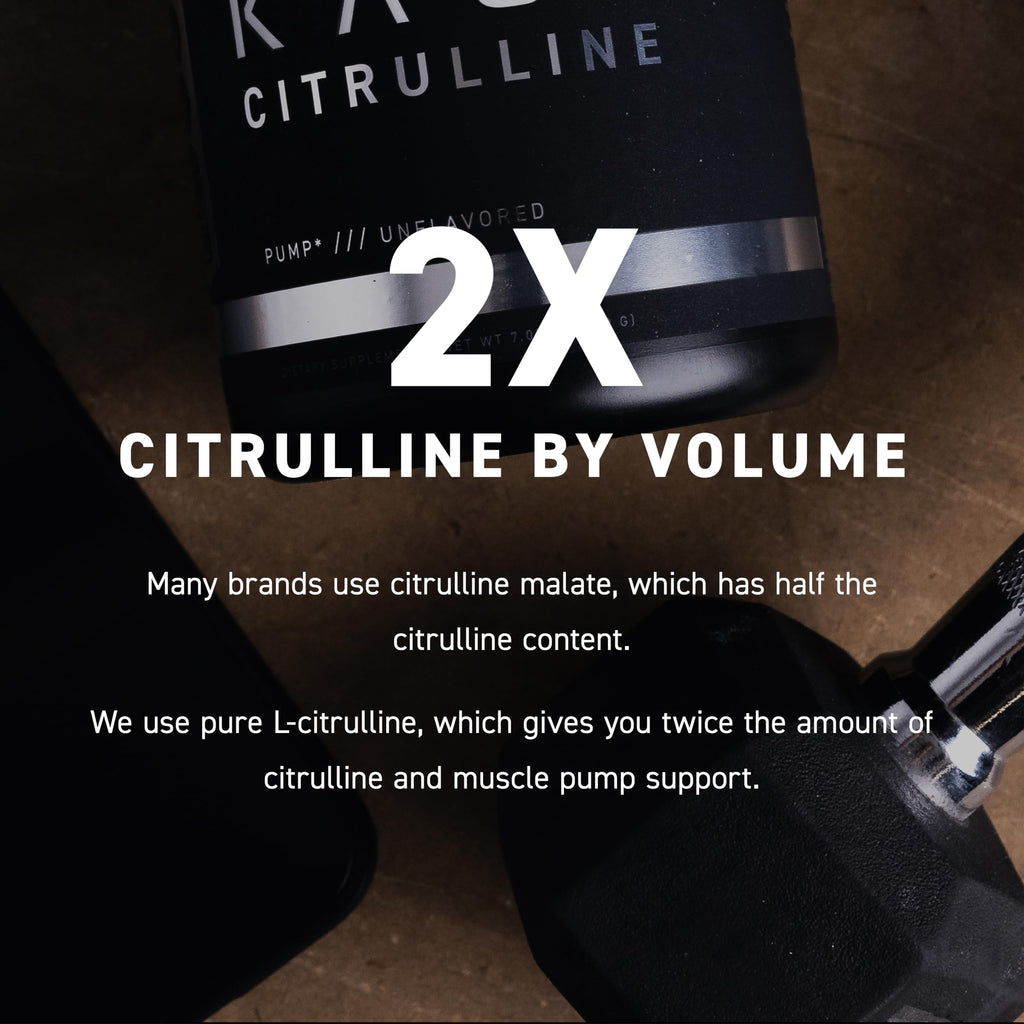 Kaged L-Citrulline Powder | Unflavored | Enhanced Pumps | Improve Muscle Vascularity | Nitric Oxide Booster | Supplements for Men & Women | 100 Servings