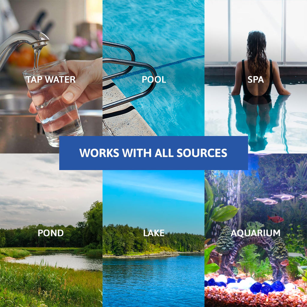 Exploro® Bacteria Water Test Kit, Pond Water Test Kit, Pool Water Testing Kit, Water Testing Kits for Drinking Water for Coliform (E. coli), EPA Approved Pool Test Kit (1 Pack) Exploro Au supplements