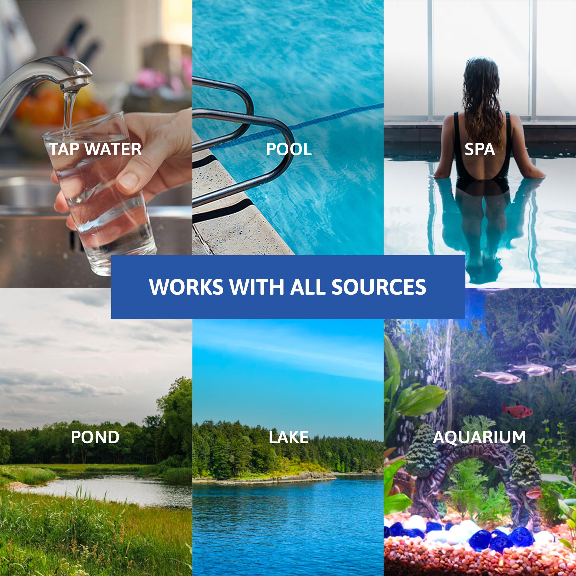 Exploro® Bacteria Water Test Kit, Pond Water Test Kit, Pool Water Testing Kit, Water Testing Kits for Drinking Water for Coliform (E. coli), EPA Approved Pool Test Kit (1 Pack) Exploro Au supplements
