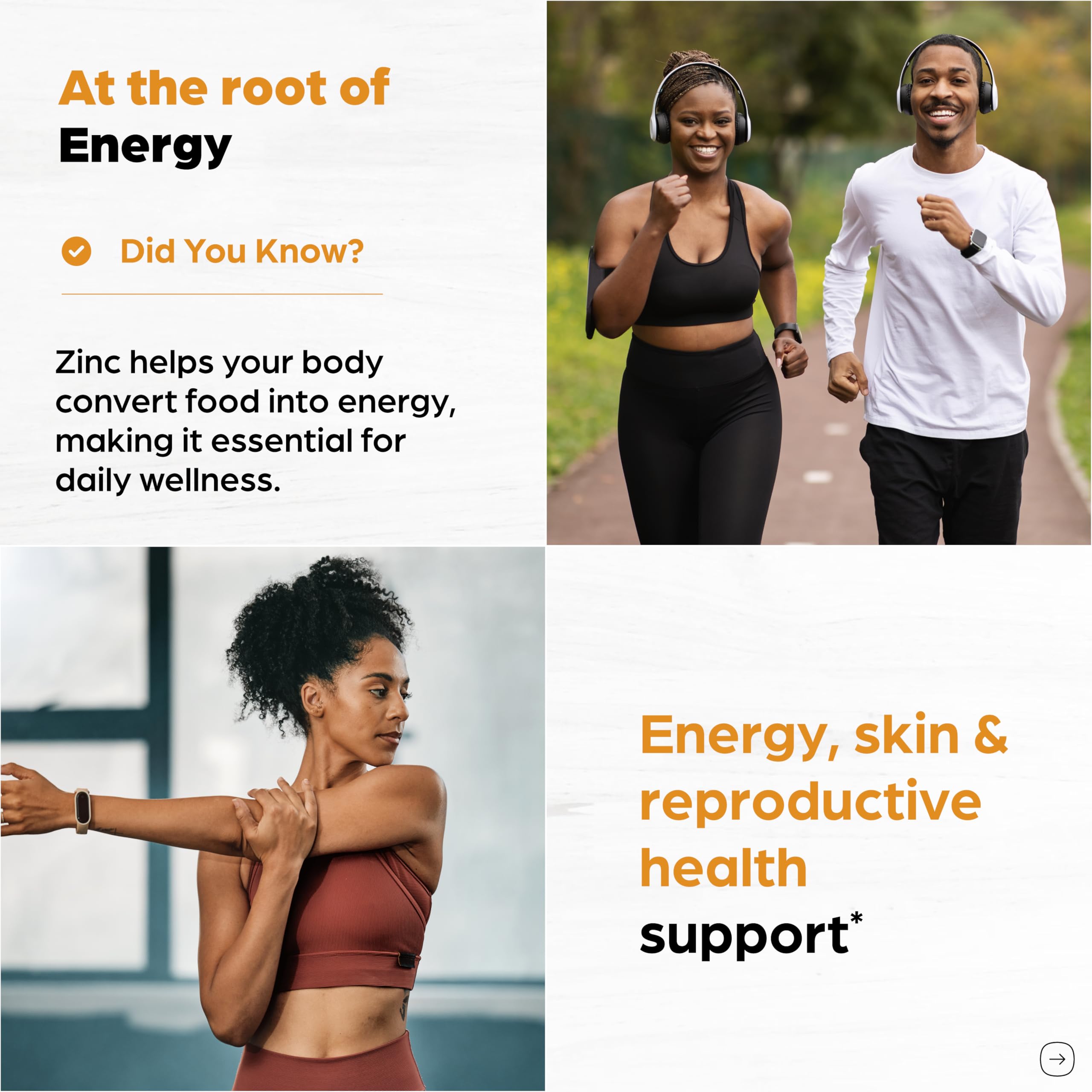 Zinc 50mg Capsules for Men and Women, 120 Count | Highly Absorbable Zinc Supplements for Immune System Support | Zink 50 mg Mono Methionine Chelated Complex