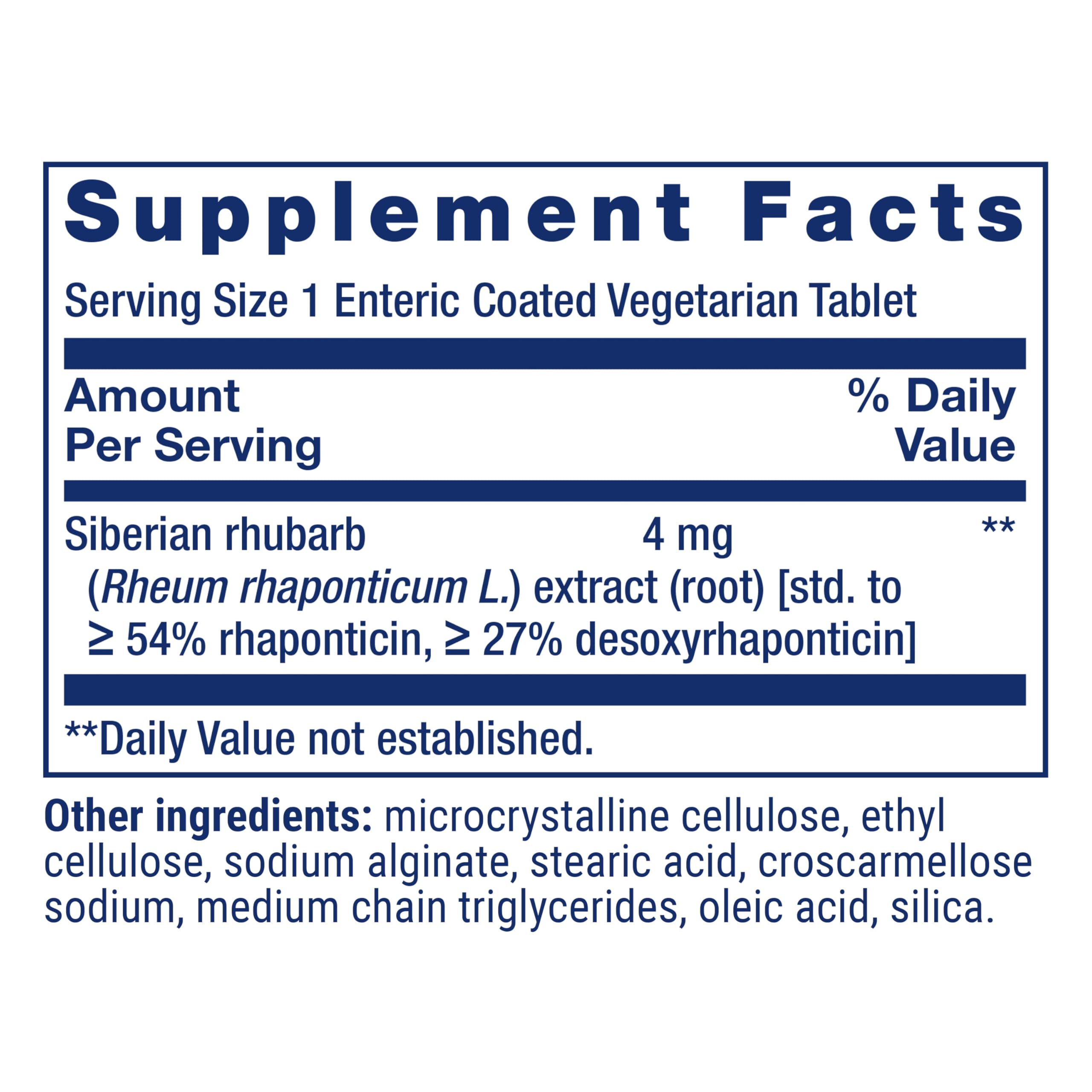 Life Extension Menopause Relief – Siberian Rhubarb, Menopause Supplement for Women, Ease hot Flashes, Mood Swings, Night Sweats Relief, Hormone-Free, Gluten-Free, Non-GMO, Vegetarian, 30 Tablets Life Extension Au supplements