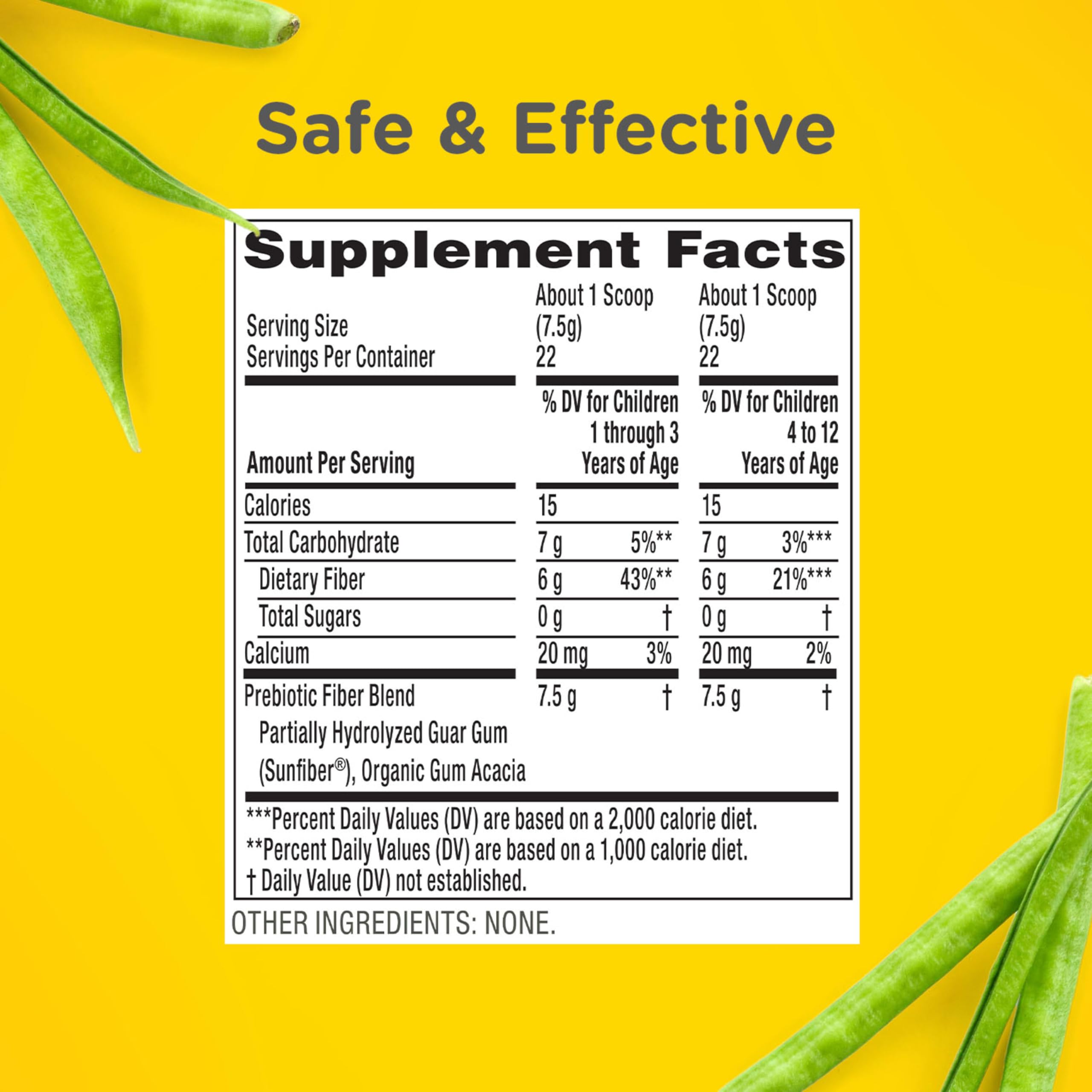 Zarbee’s Children’s Regularity Support Prebiotic Fiber Powder, Flavorless, Sugar Free, Gluten-Free, Daily Fiber Supplement