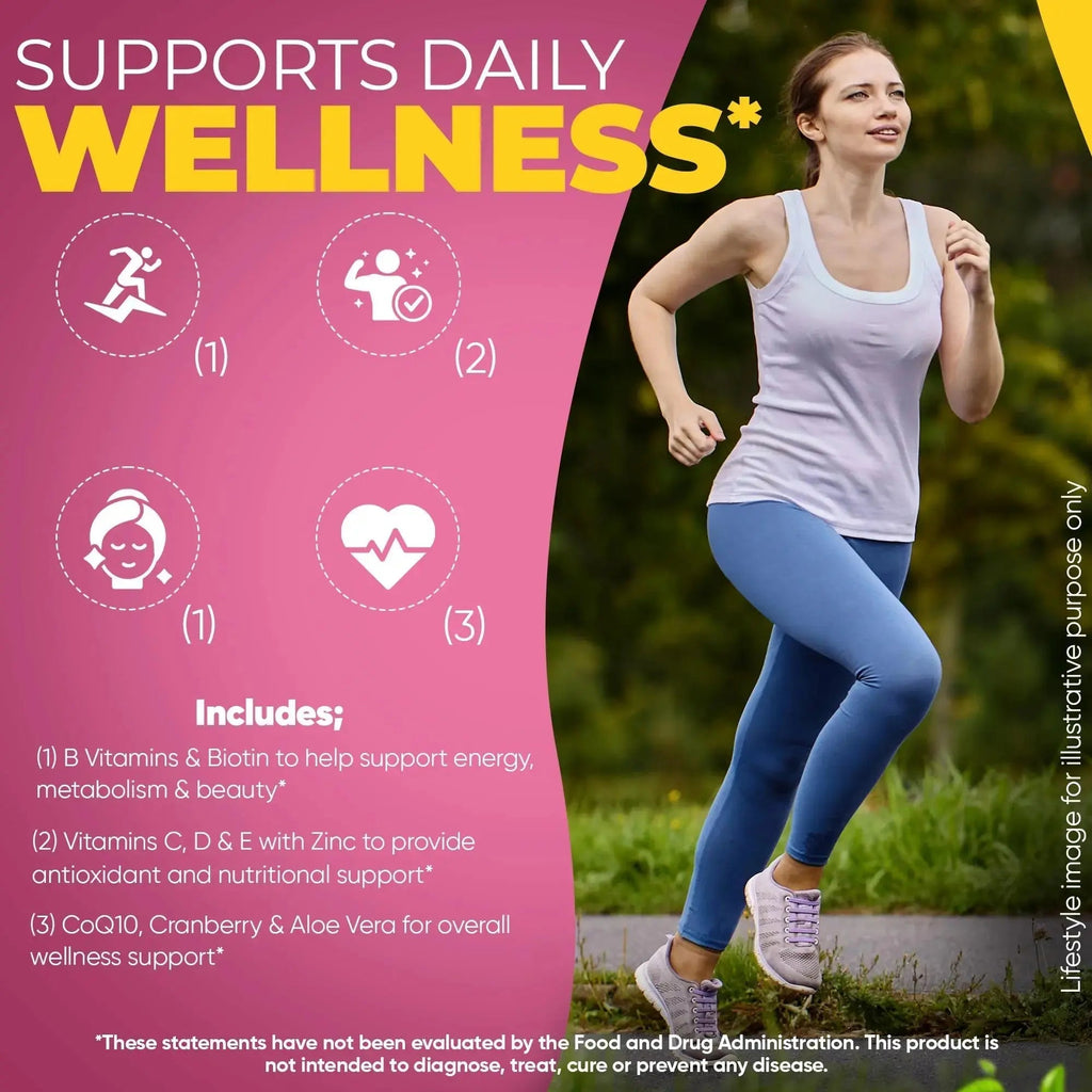 DANEEN Daily Multivitamin for Women - 36 Essential Ingredients - 90 Tablets - Vitamins for Women Multivitamin DANEEN Au supplements