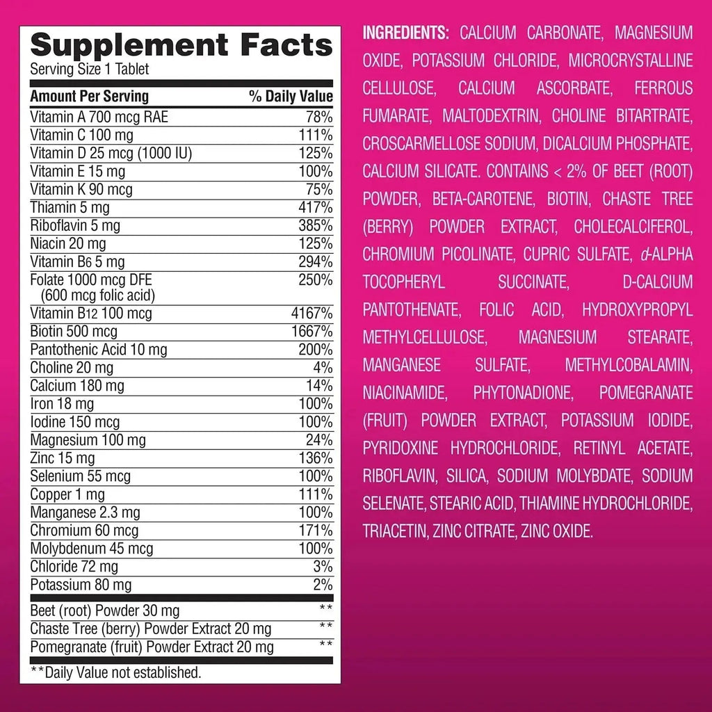 Members Mark Women's Daily Multivitamin (275 Count) MEMBER´S MARK Au supplements