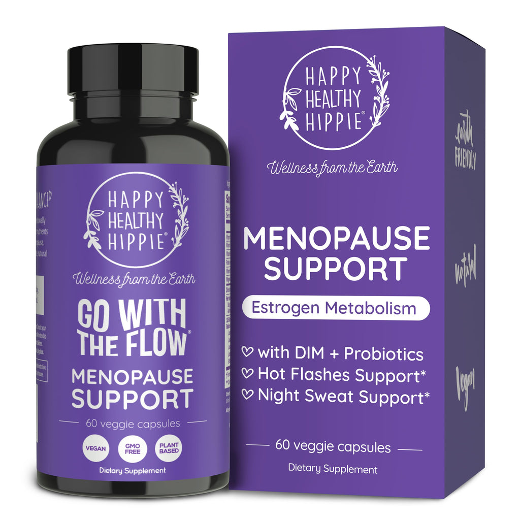 Menopause Supplements for Women – DIM Supplement + Probiotics | Estrogen Metabolism & Hormone Balance Support | Perimenopause Relief | Hot Flashes, Mood Swings & Night Sweats | Dong Quai | 60 Ct Happy Healthy Hippie Au supplements