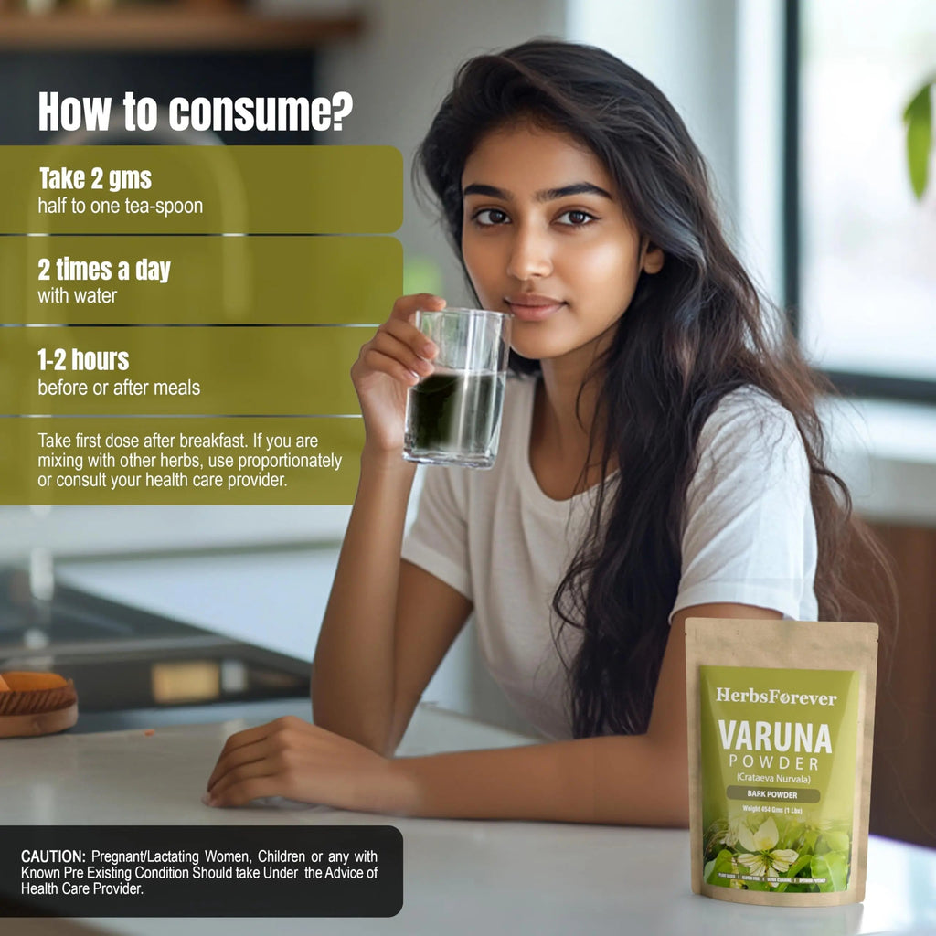 HerbsForever Varuna Powder – Crataeva Nurvala – Prostate Health – Support Prostatic, Kidneys, Gall Bladder and Urinary Tract Health – Non GMO, Organic, Vegan – 454 GMS Herbsforever Au supplements