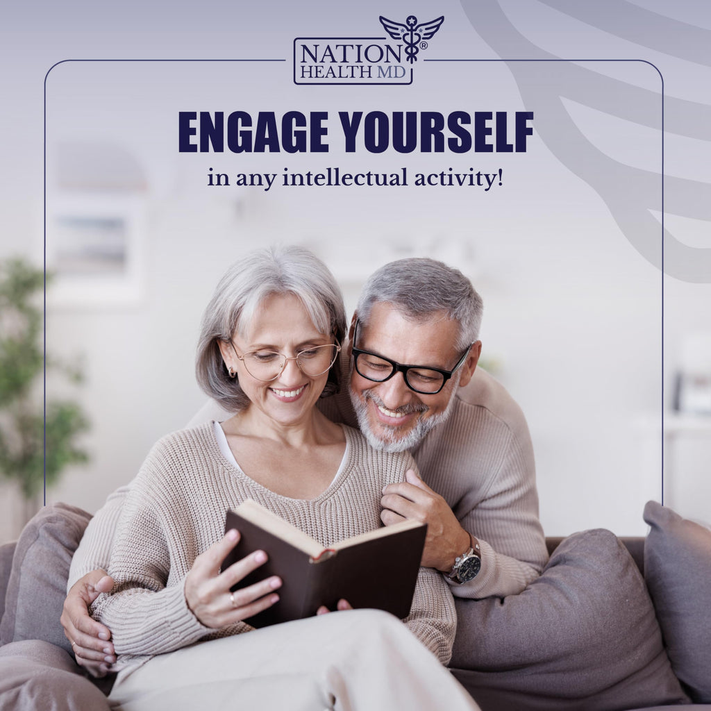 NATION HEALTH MD Cognilux - Brain Supplements for Memory and Focus - Nootropic Focus Supplement with Niacin, Vitamin B6, GABA and More - Memory Supplement for Brain, Brain Health NATION HEALTH MD Au supplements