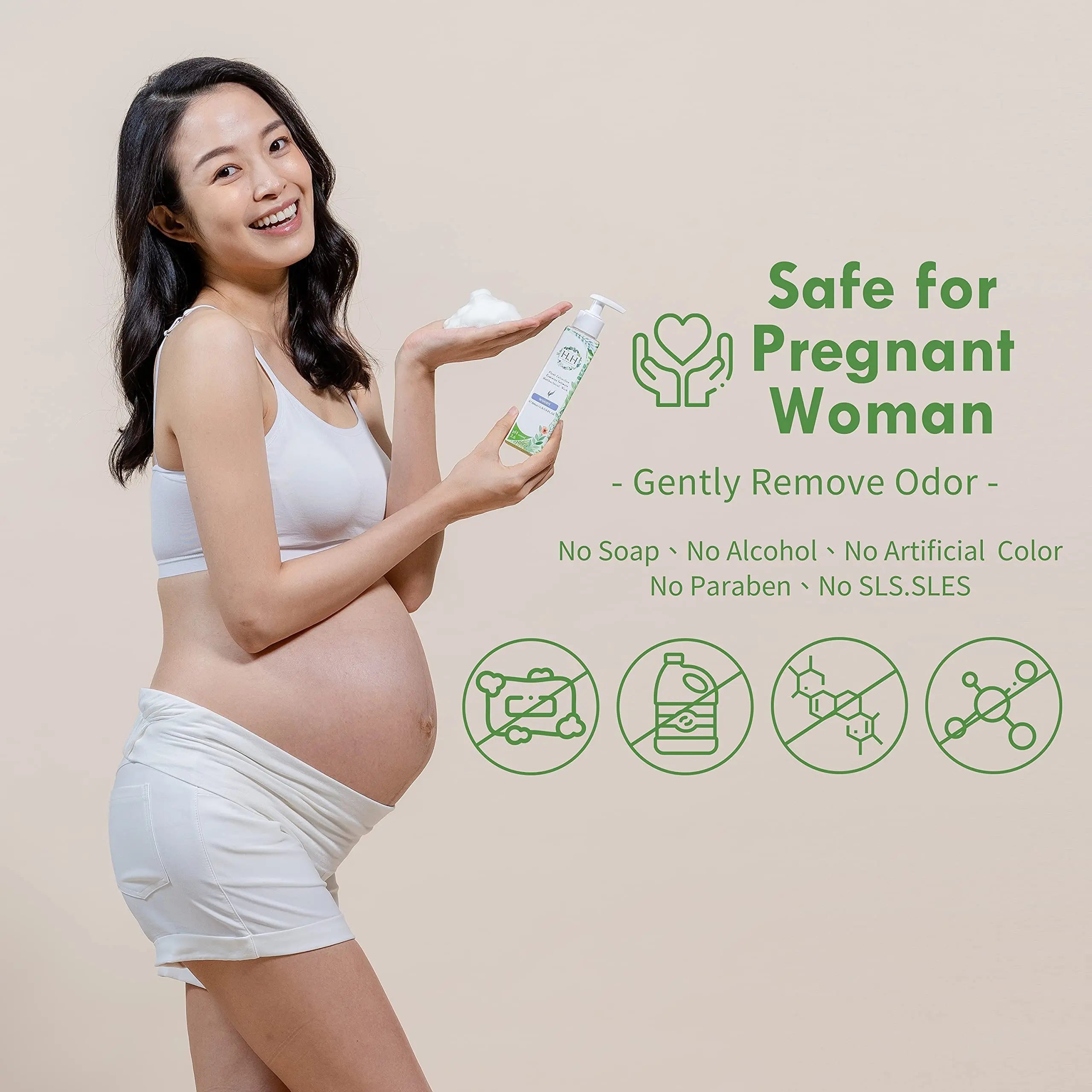 Feminine Wash+Panties Stain Remover Detergent - Natural Essential Oil Scent Vaginal Wash Women HH Herb & Health Au supplements
