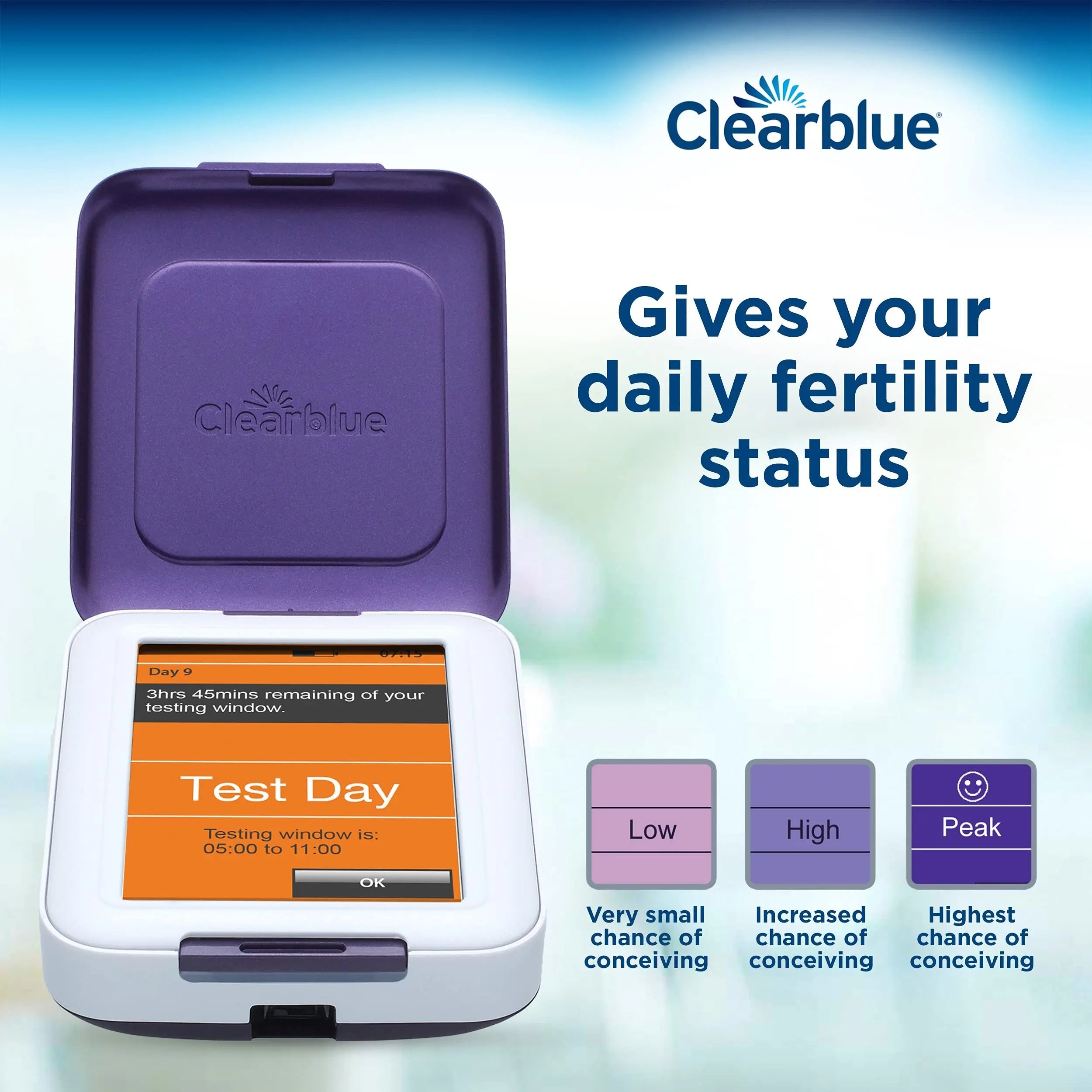Clearblue Fertility Monitor, Touch Screen, 1 Count Clearblue Au supplements