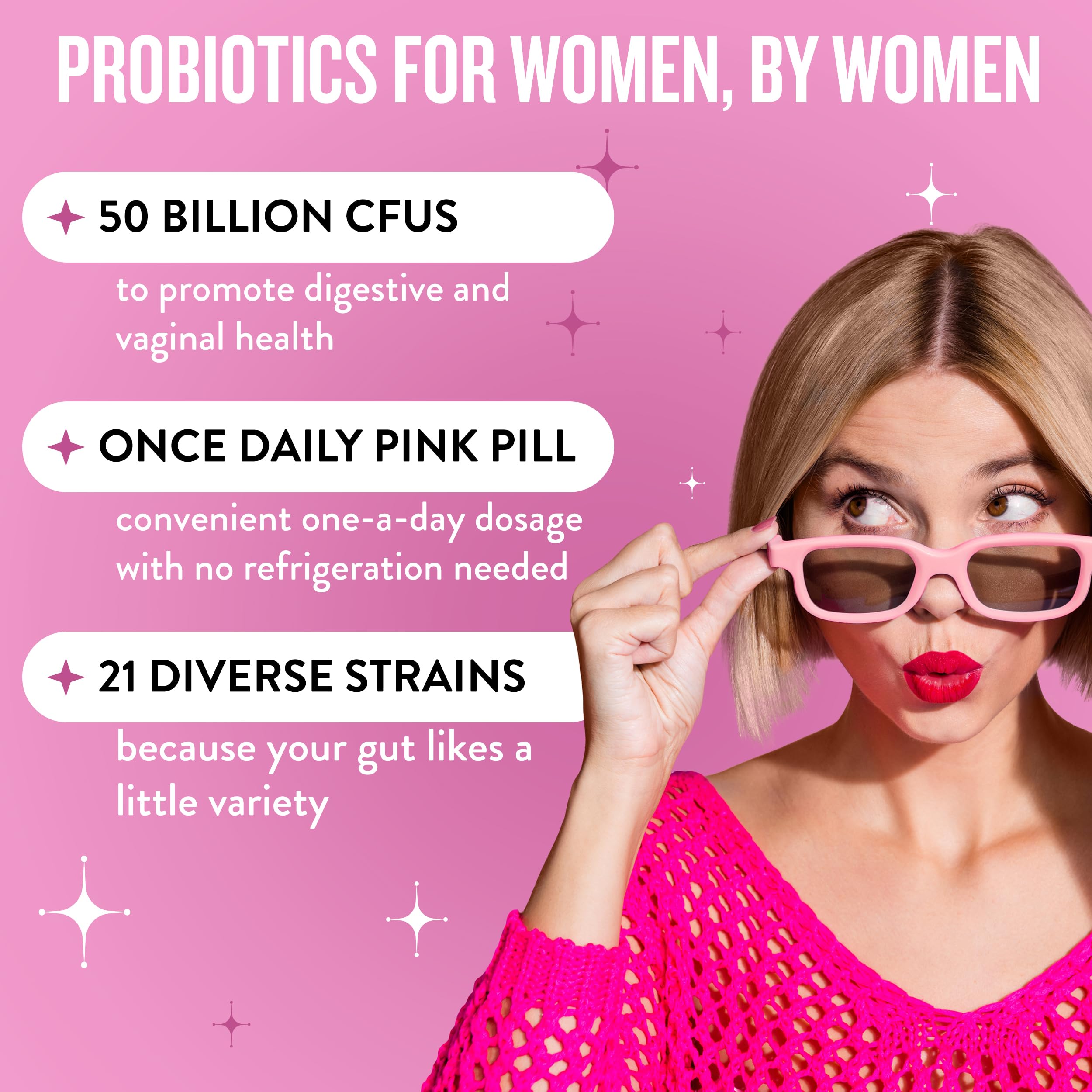 Legendairy Milk Hot Girl Ish™ - Daily Probiotics for Women with 50 Billion CFU - Women's Probiotic Supplement with 20 Probiotic Strains, Prebiotics & Postbiotic for Digestive, Gut & Immune Health Legendairy Milk Au supplements