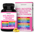Myo-Inositol & D-Chiro Inositol Supplement For Women (90 Capsules, 40:1 Ratio Myo Inositol) Hormone Balance for Women - 10 in 1 Formula - Third Party Tested, Vegan Safe & USA Made - (90 Count) DORADO NUTRITION Au supplements