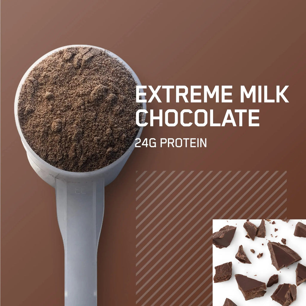 Optimum Nutrition Gold Standard 100% Whey Protein Powder, Extreme Milk Chocolate Optimum Nutrition Au supplements