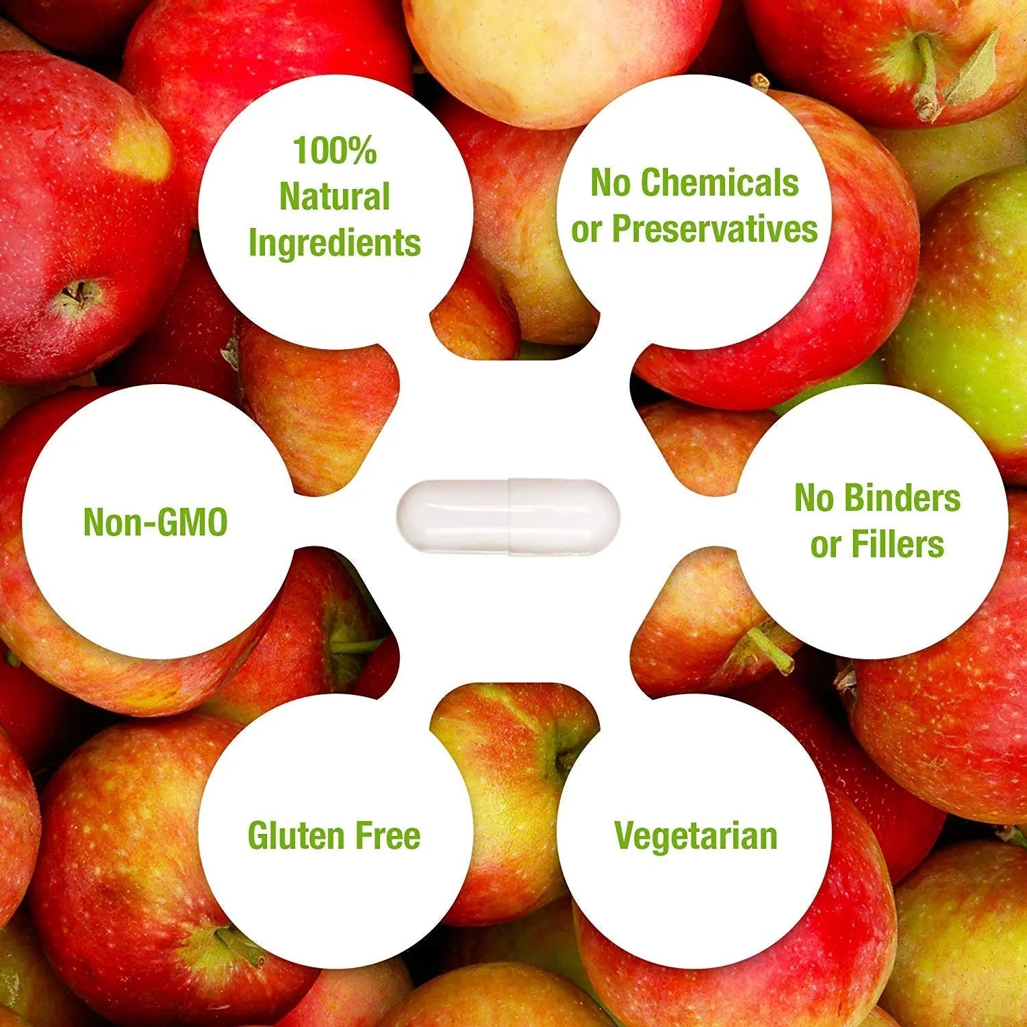 Apple Cider Vinegar 1500mg, 100% Organic, Pure & Raw - Healthy Digestion Key Nutrition Au supplements