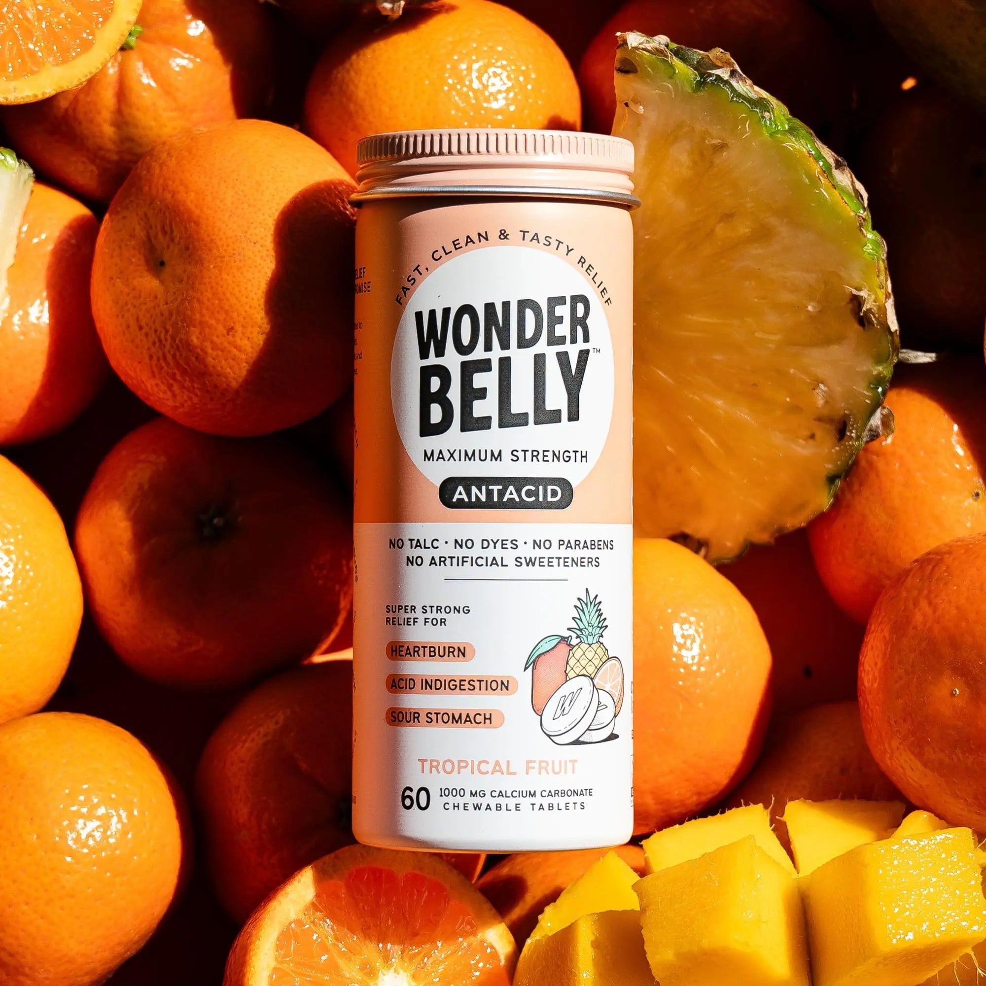Wonderbelly Antacid, Effective Heartburn and Instant Acid Indigestion Relief, Maximum Wonderbelly Au supplements