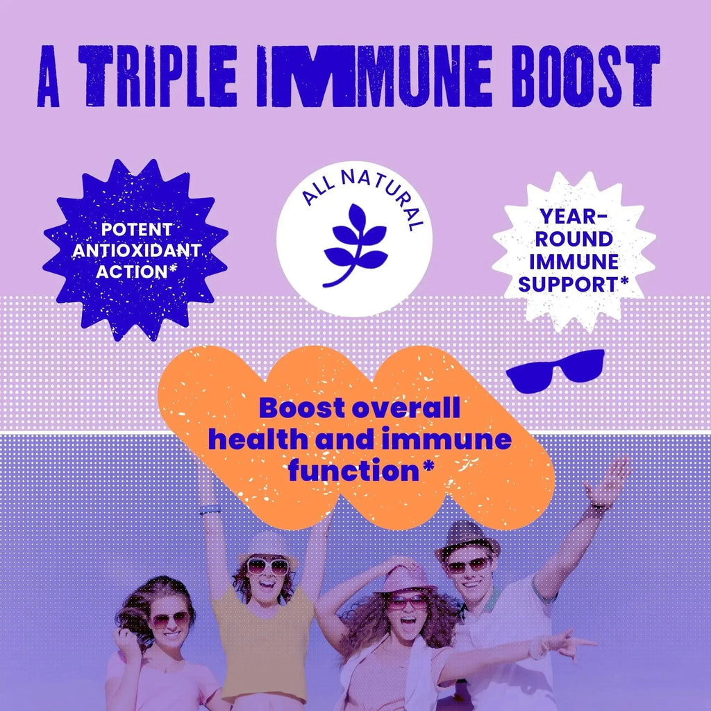 SAM+LEO Immunity Gummies with Elderberry, Echinacea, Zinc & Vitamin C for Kids & Teens – Immune Support Supplement Gummies | SAM+LEO Au supplements