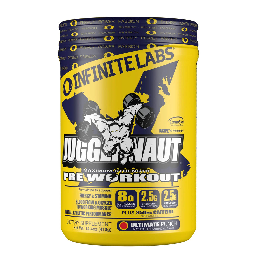 Infinite Labs Juggernaut X Ultimate Punch Pre Workout Supplement with Citrulline, Creatine Infinite Labs Au supplements