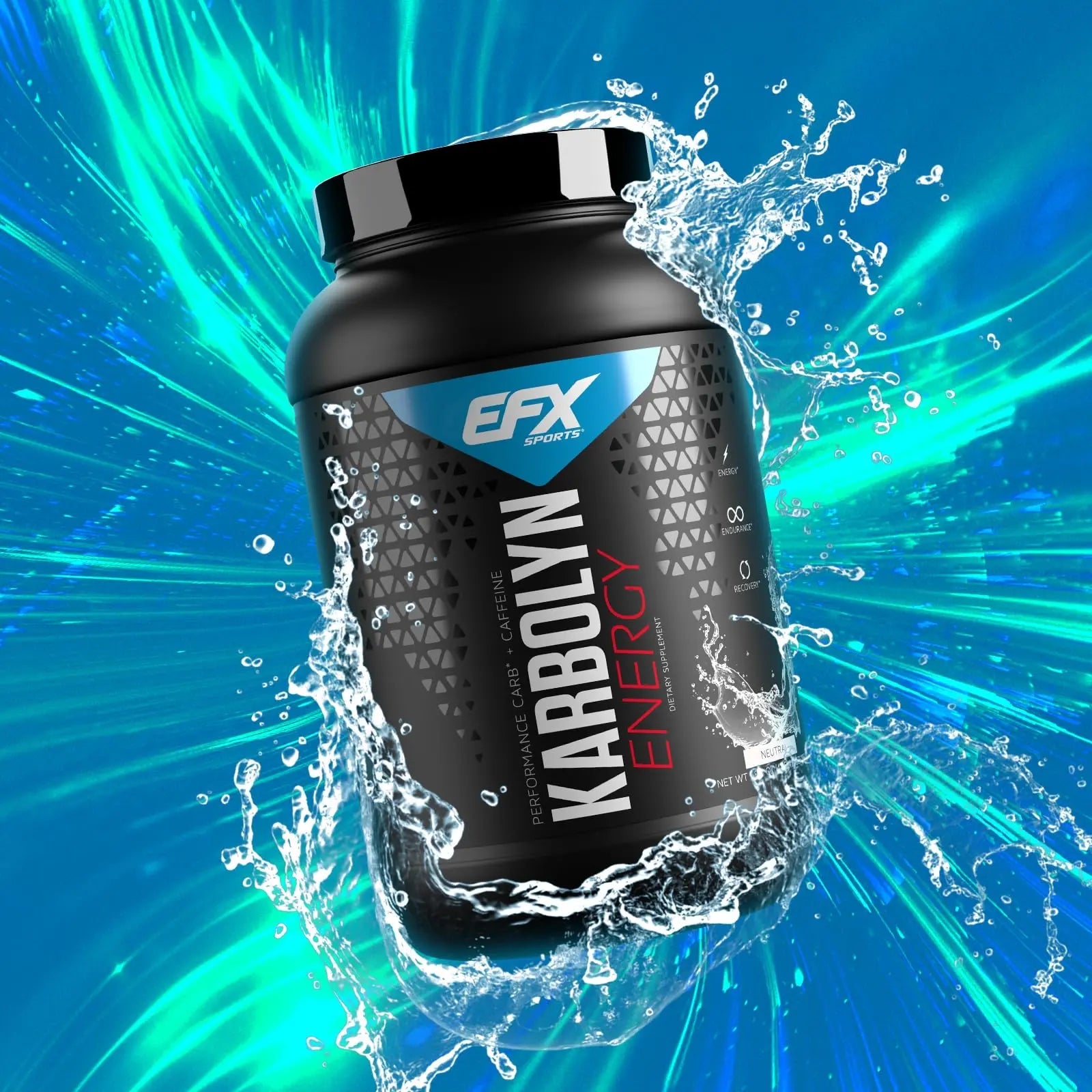 EFX Sports Karbolyn Energy | Performance Carbohydrate Powder + Caffeine | Carb Load EFX Sports Au supplements