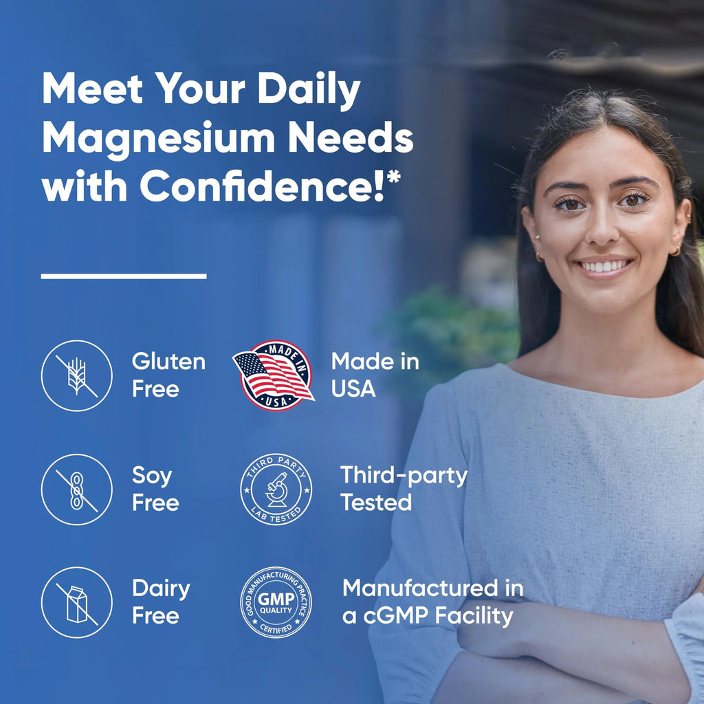 Sandhu's Superior Absorption Magnesium Glycinate 775mg|140mg Elemental Magnesium Sandhu's Au supplements