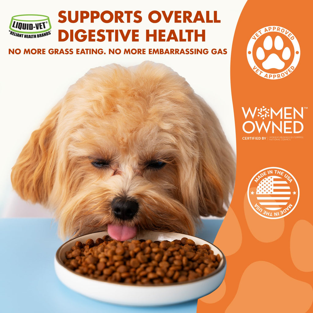 Pre & PostBiotic Support for Dogs – Digestive Upset, Stool Quality & Sensitive Stomach Support – Easy Liquid Formula for Picky Eaters LIQUID-VET Au supplements
