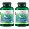 Swanson Multi Without Iron Multivitamin Health Supplement Iron-Free Formula 120 Softgels Sgels (2 Pack) Swanson Au supplements