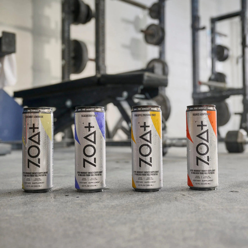 ZOA Plus Sugar-Free Pre-Workout Drink, Ready to Drink with Nitric Oxide, Vitamin B, C and D ZOA Au supplements