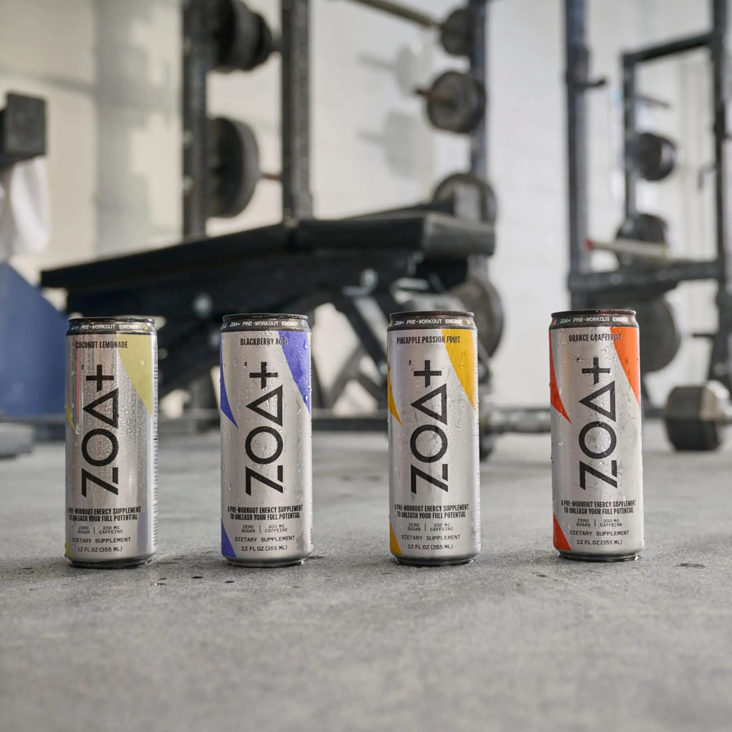 ZOA Plus Sugar-Free Pre-Workout Drink, Ready to Drink with Nitric Oxide, Vitamin B, C and D ZOA Au supplements