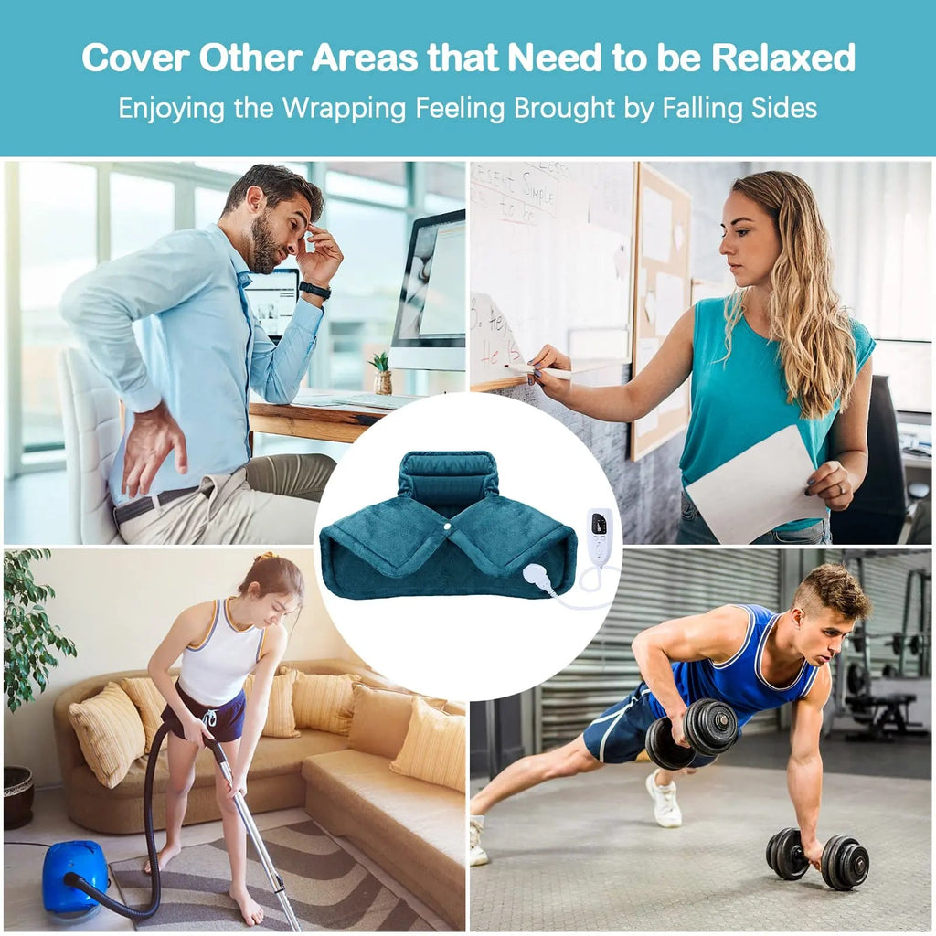 NIUONSIX Heating Pad for Neck and Shoulders 2lb Weighted Neck Heating Pad for Pain NIUONSIX Au supplements