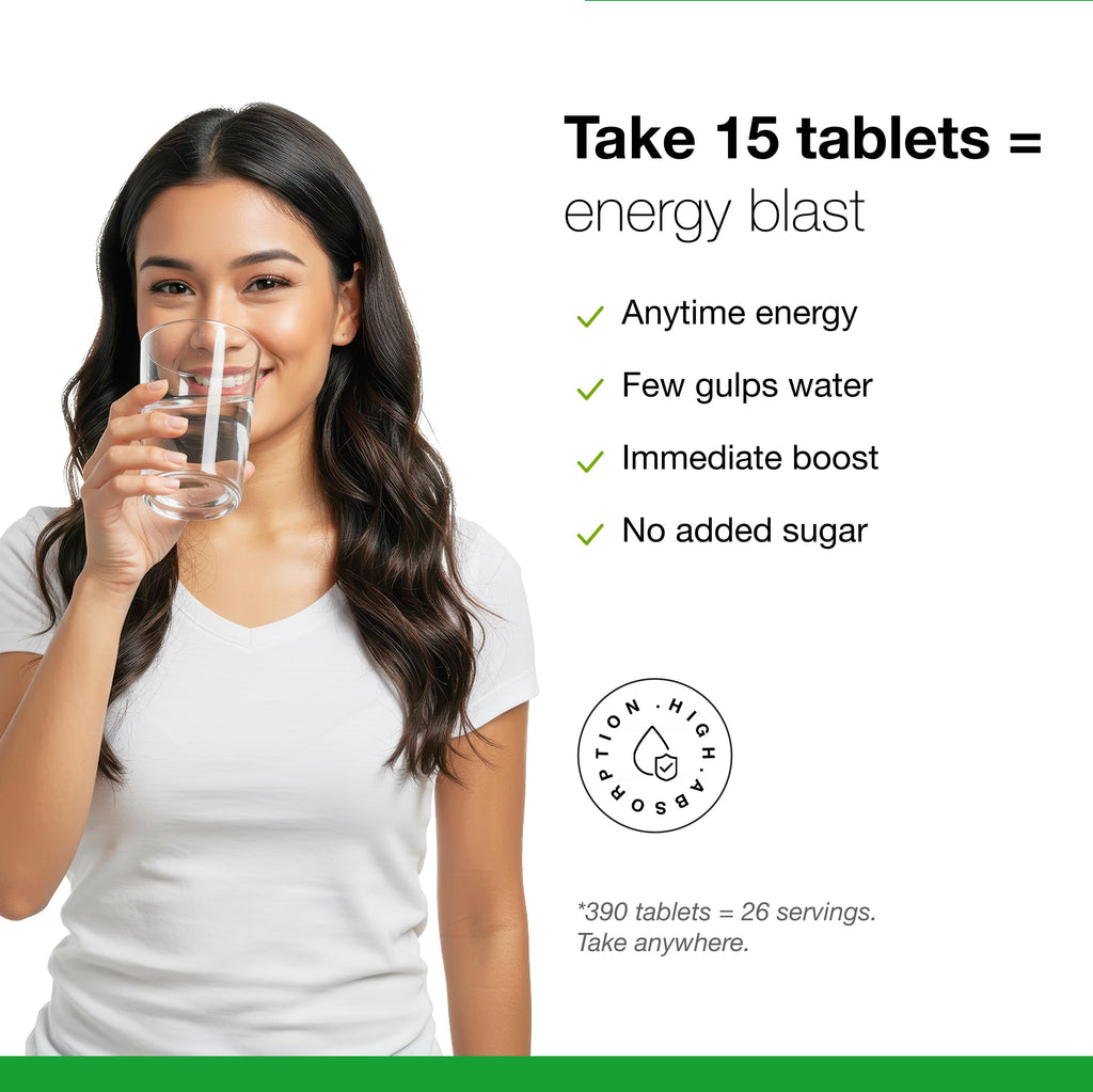 Dr. Schulze's SuperFood Plus - Everyday Superfood Supplement to Support Overall Wellness - Clean, Quality Nutrition - Supports Metabolism & Daily Energy - Gluten-Free & Dairy-Free - 390 Tablets Dr. Schulze's Au supplements