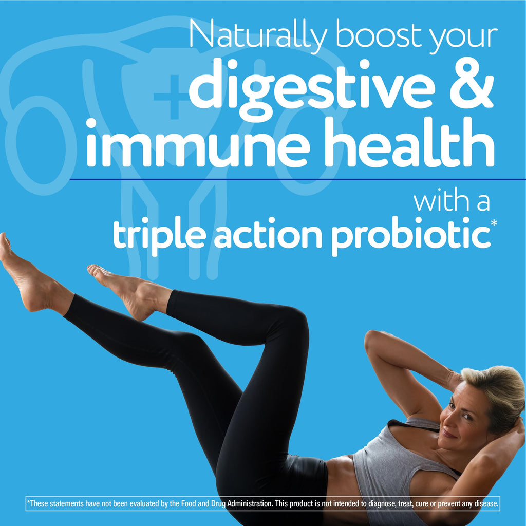 Florajen Women's Complete Triple-Action Prebiotic + Probiotic + Postbiotic for Digestive & Immune Support - Fast-Acting Relief from Constipation & Bloating