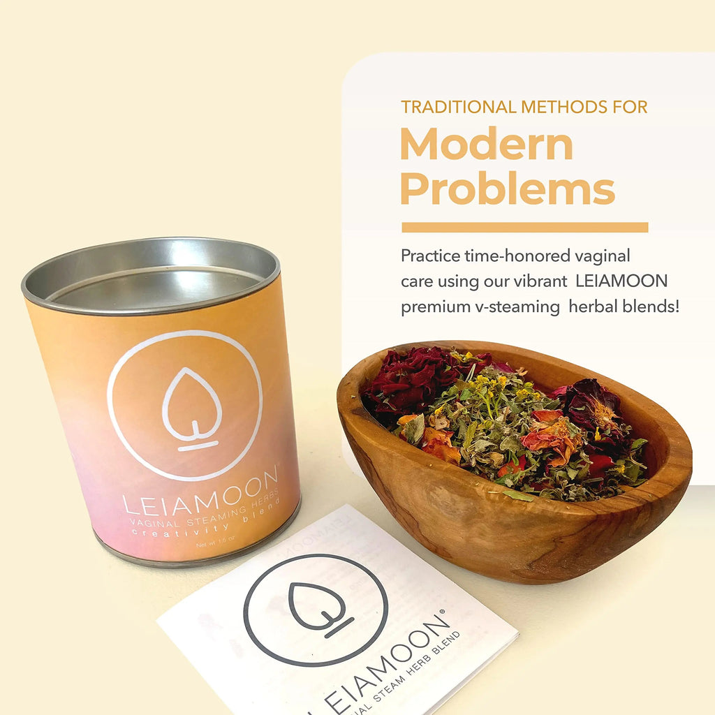 Yoni Steam Herbs Creativity Blend, Receptivity & Fertility Yoni Herbs for Cleansing and Toning Leiamoon Au supplements