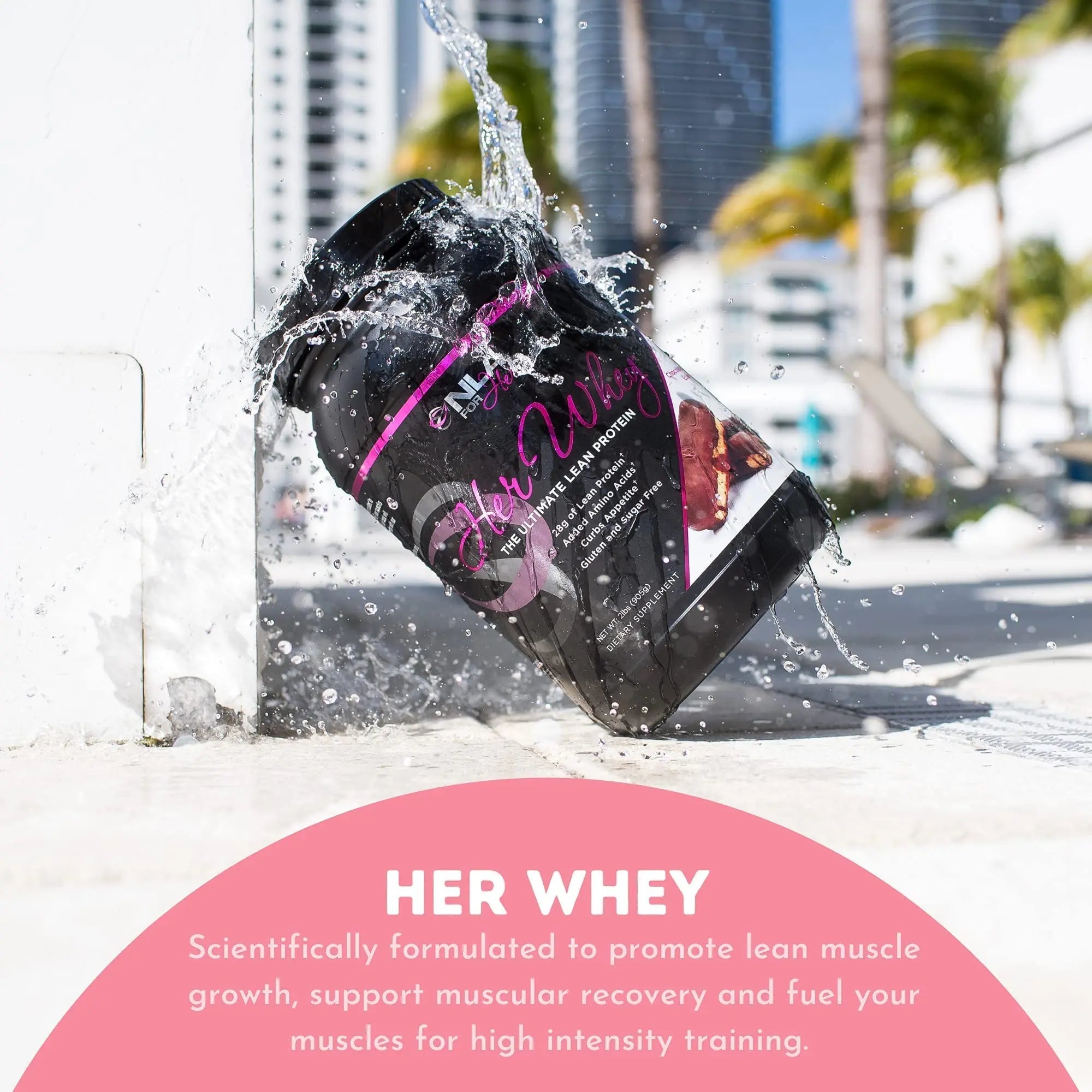 NLA for Her Pre/Post Workout Stack (Includes Her Whey Chocolate Éclair and Uplift Pre NLA for Her Au supplements