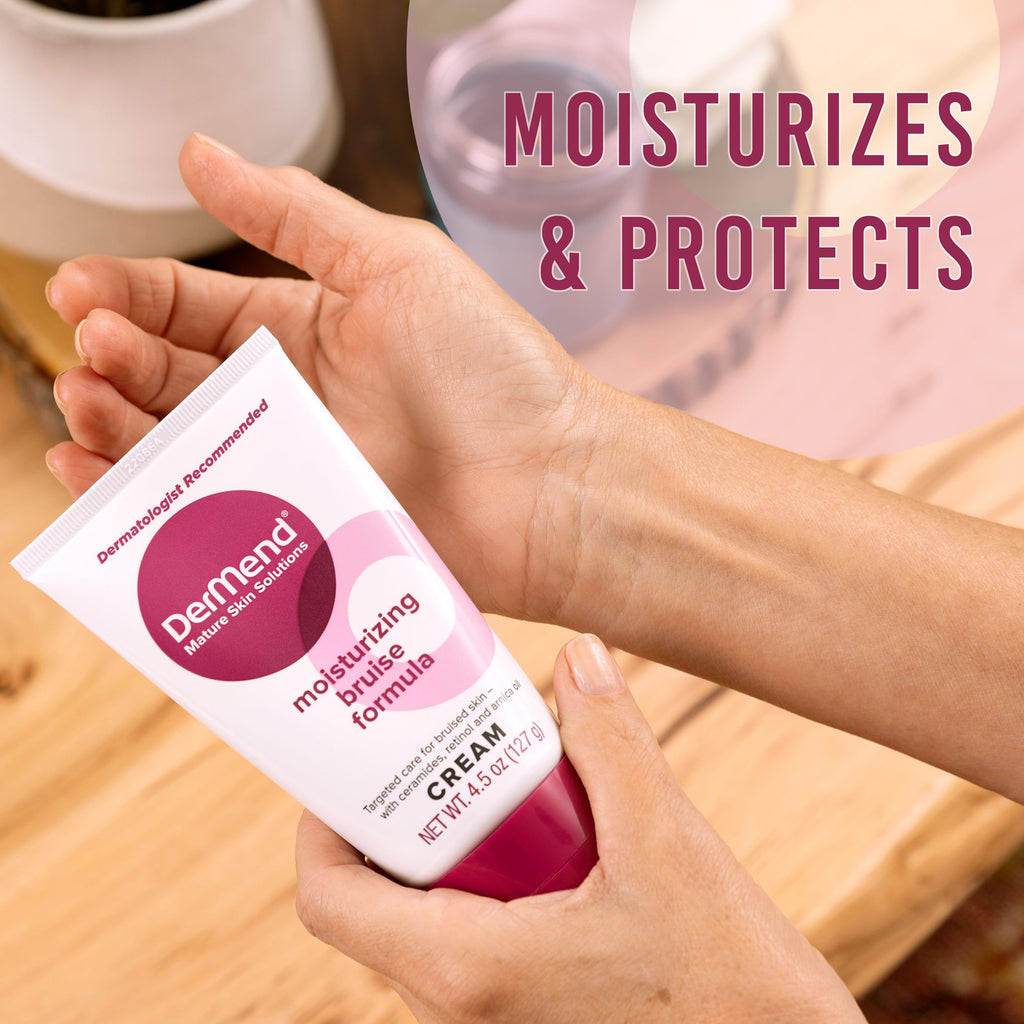 Dermend Arnica Bruise Cream with Vitamin K - Moisturizer for Bruising on Arms, Legs & Hands - 4.5 Oz