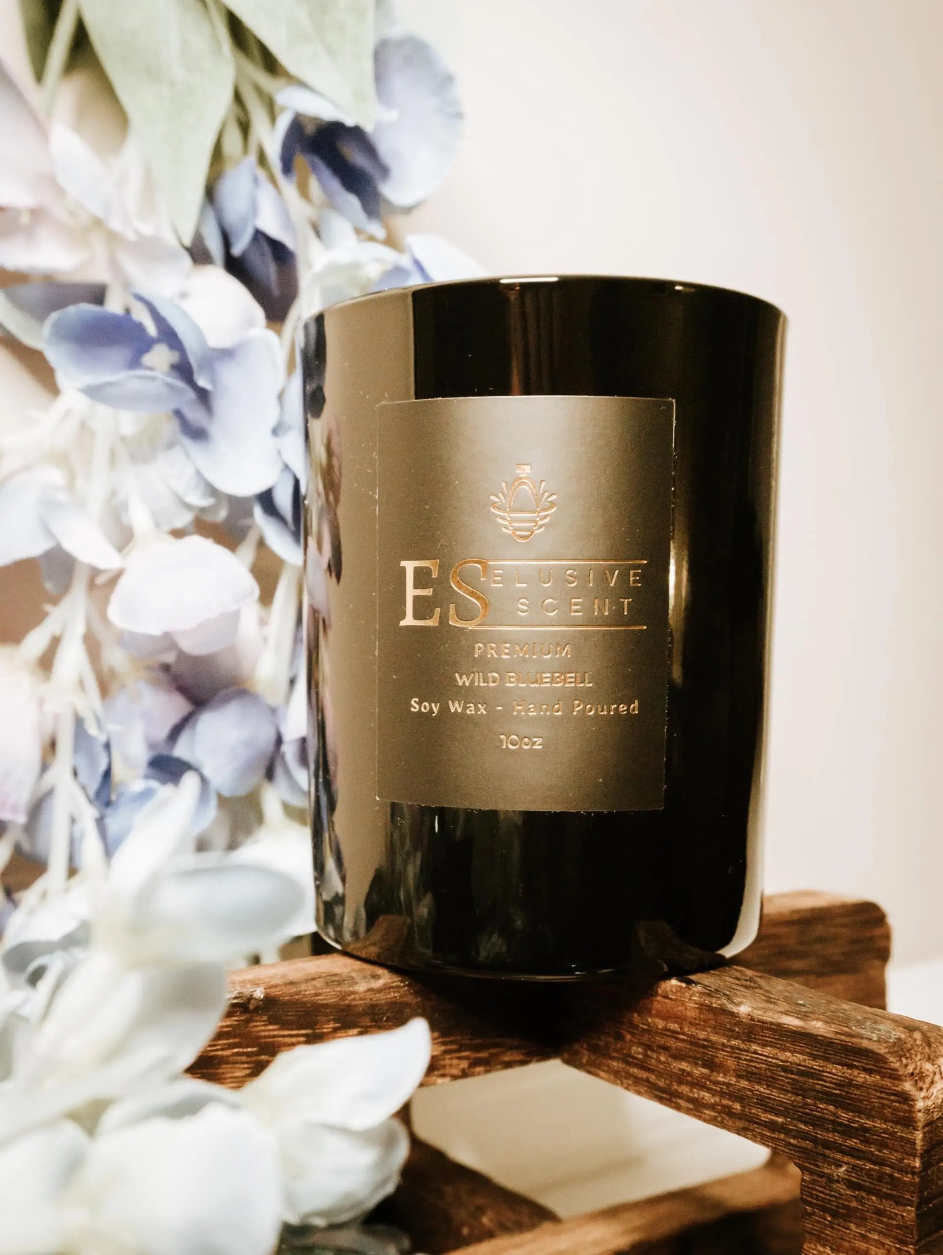 Wild Bluebell | 10oz | Premium Candle | Scented Candle | Aromatherapy | Essential Fragrance Oils Elusive Scent Au supplements