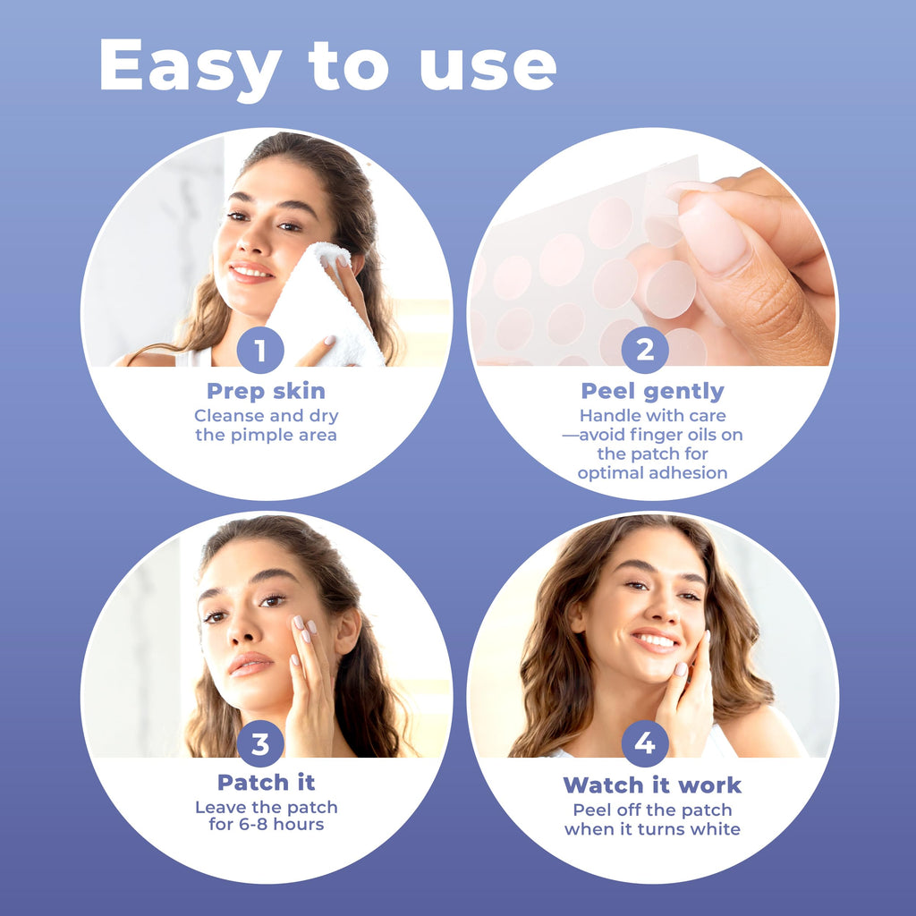 PatchRx Salicylic Pimple Patches (120 Pack), Salicylic Acid Acne Patches with Tea Tree Oil