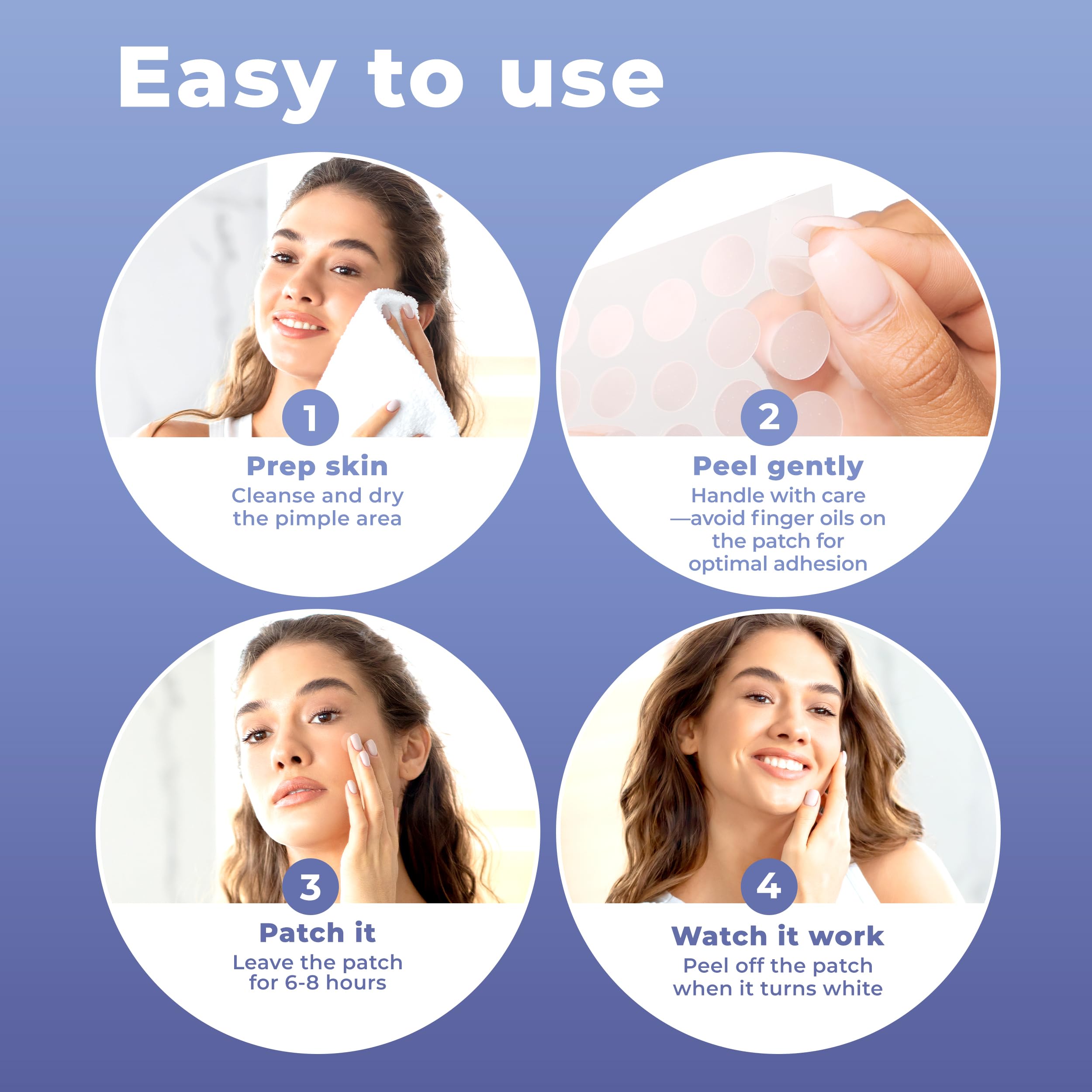 PatchRx Salicylic Pimple Patches (120 Pack), Salicylic Acid Acne Patches with Tea Tree Oil