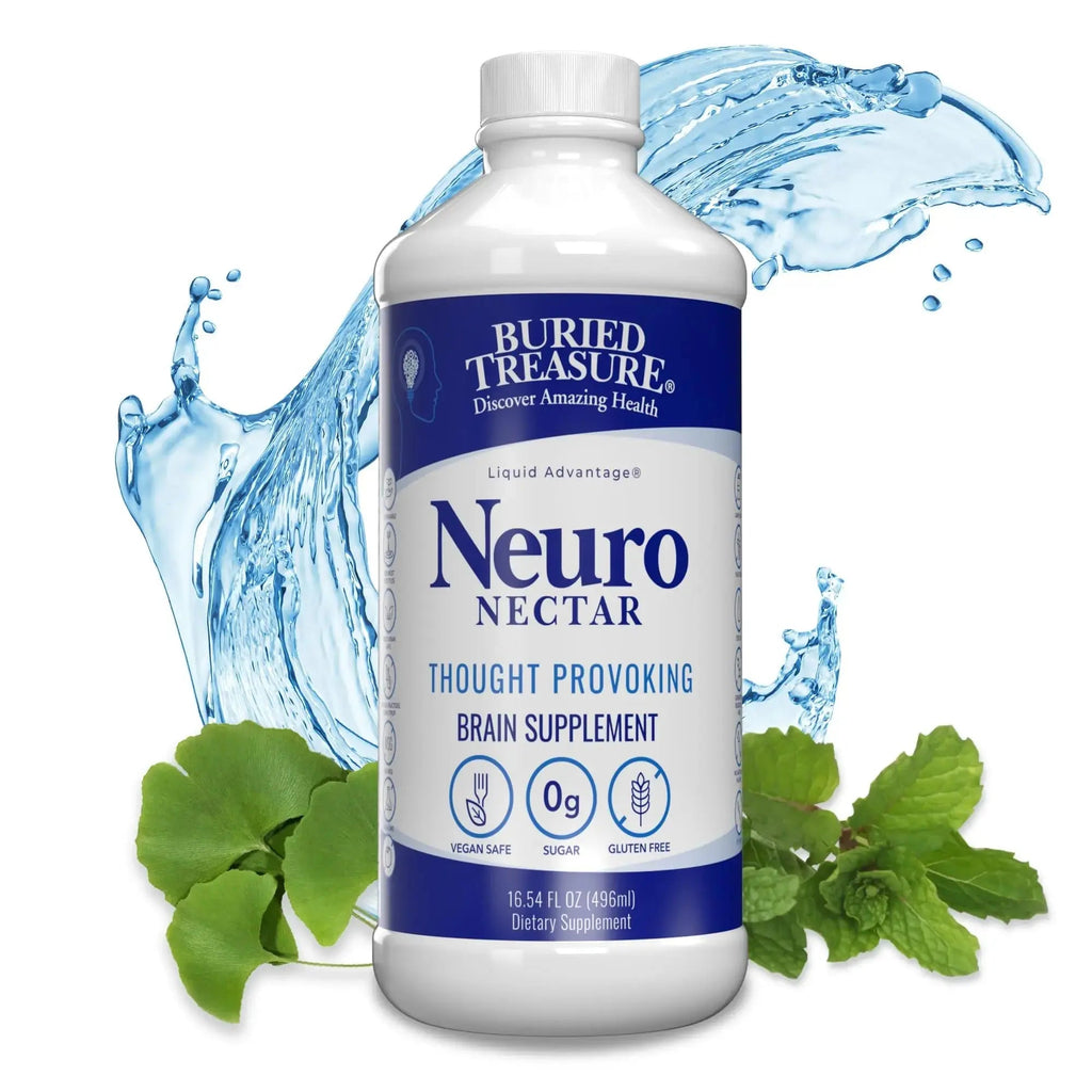 Buried Treasure Neuro Nectar Memory and Mental Focus Supplement 16 oz Buried Treasure Au supplements