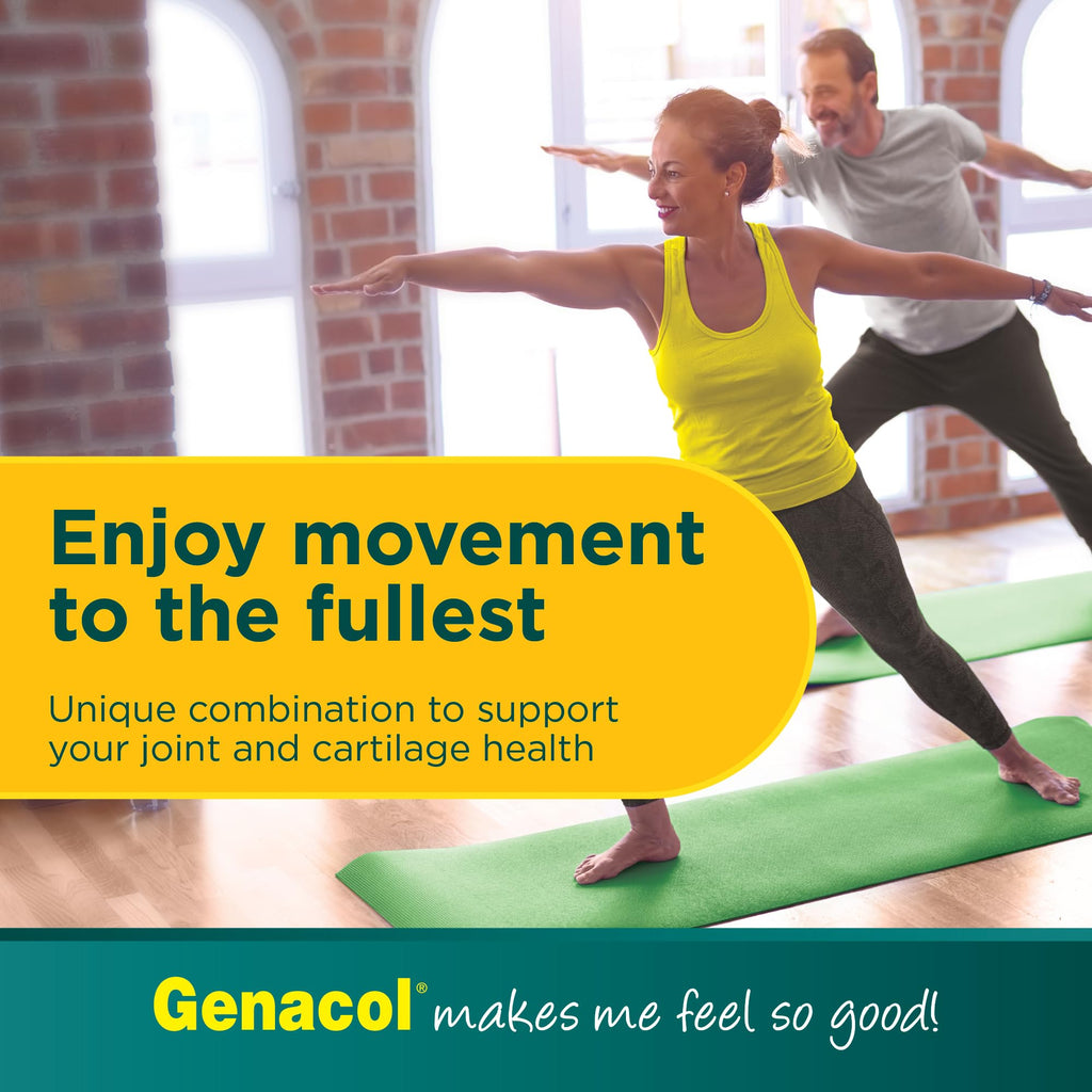 Genacol Plus – Glucosamine and Collagen Joint Supplement, Lubricates, Protects and Maintains Heathy Joints, Relieves Joint Discomfort Plus, 180 Capsules (60-Day Supply) Genacol Au supplements