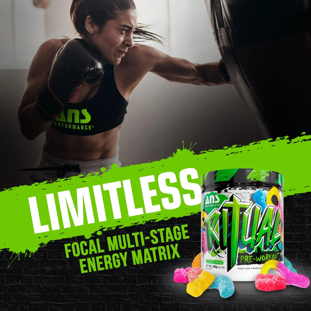 ANS Performance Ritual Pre Workout (30 Servings, 12.7 oz) - Complete Preworkout Formula ANS Performance Au supplements