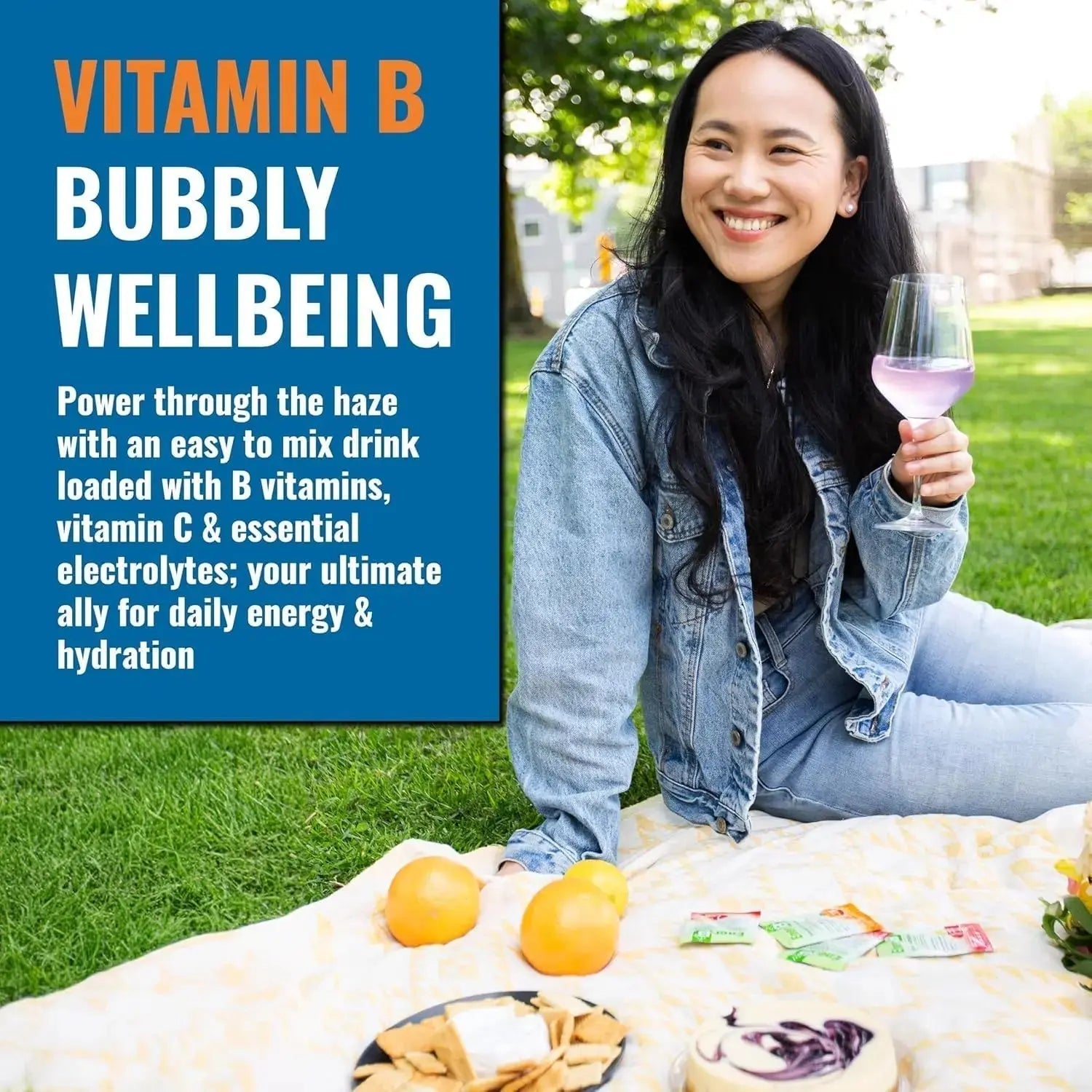 Ener-B+ Sugar Free Multivitamin Drink Mix - Vitamin Packets for Water, Electrolytes Powder No Sugar, Hydration Boost Packets, Zero Sugar Ener-Life Au supplements