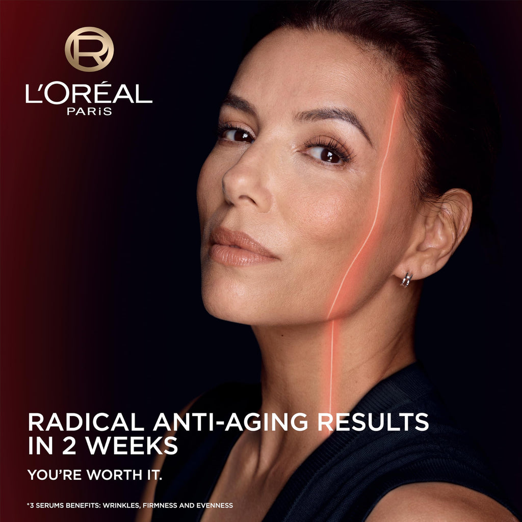 L'Oreal Paris Revitalift Triple Power Age-Defying Face Serum, Anti Aging Serum with 3 in 1 Benefits, Reduces Wrinkles