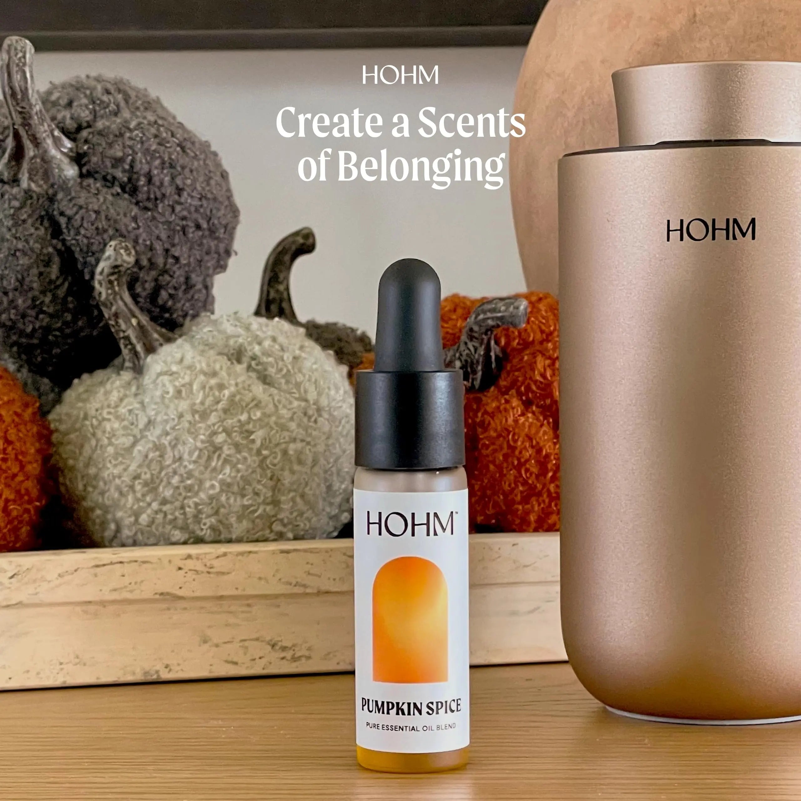 Hohm Pumpkin Spice Essential Oil Blend - Natural, Pure Essential Oil for Your Home Diffuser Hohm Au supplements
